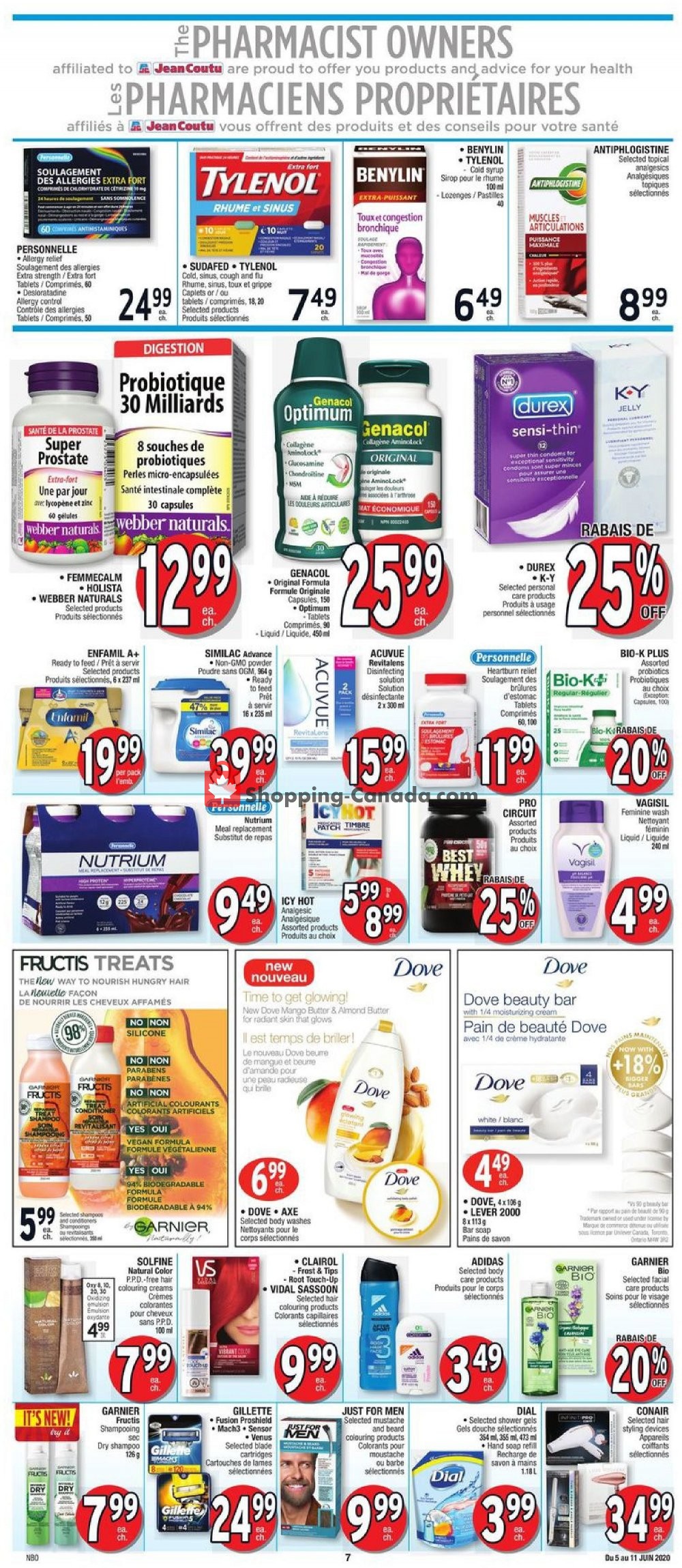 Jean Coutu Pharmacy flyer from Friday June 5, 2020 to Thursday June 11, 2020 - page 5