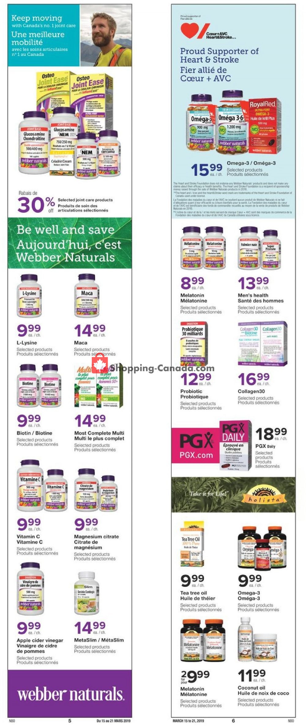 Jean Coutu Pharmacy flyer from Friday March 15, 2019 to Thursday March 21, 2019 - page 4
