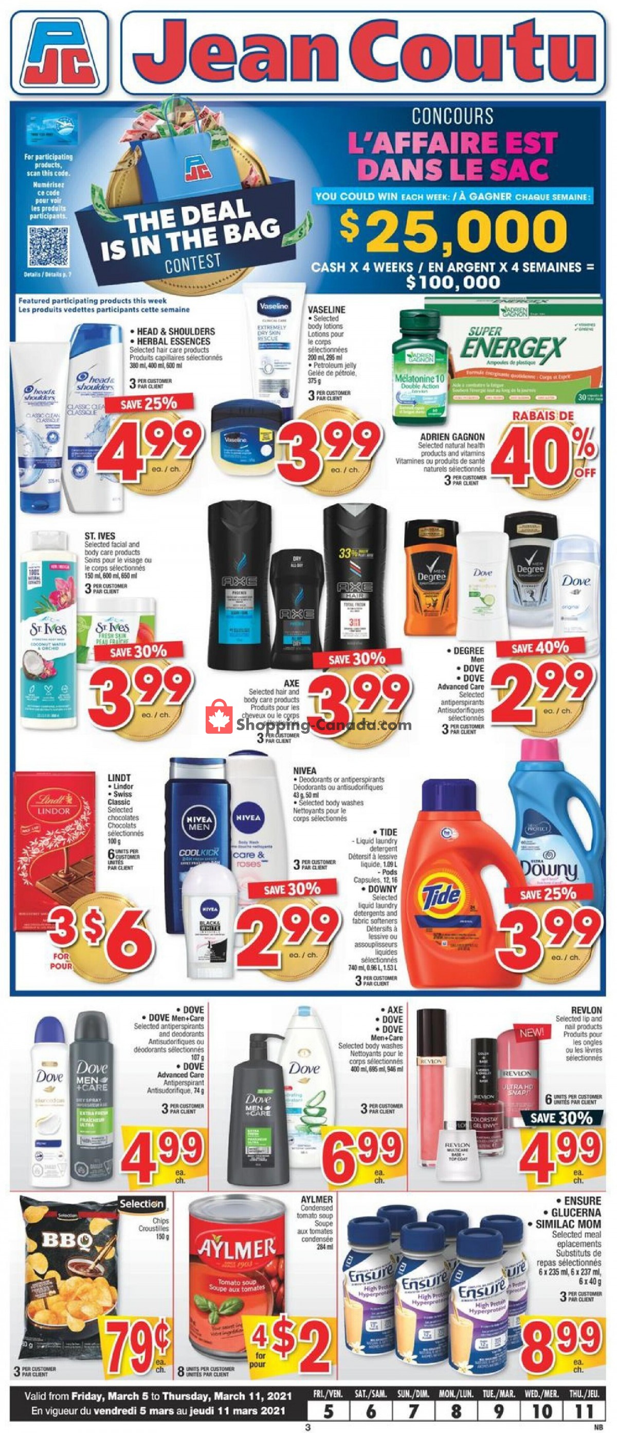 Jean Coutu Pharmacy flyer from Friday March 5, 2021 to Thursday March 11, 2021 - page 2