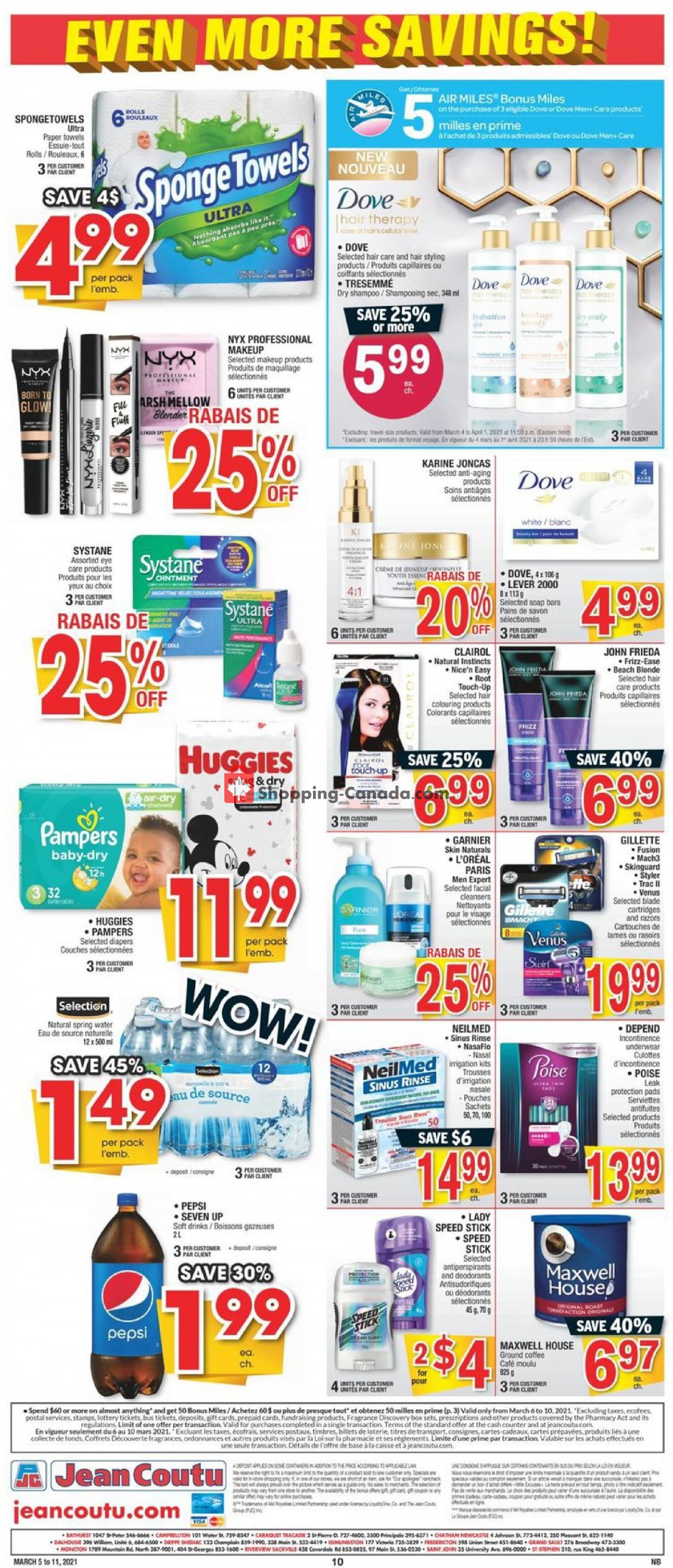 Jean Coutu Pharmacy flyer from Friday March 5, 2021 to Thursday March 11, 2021 - page 8