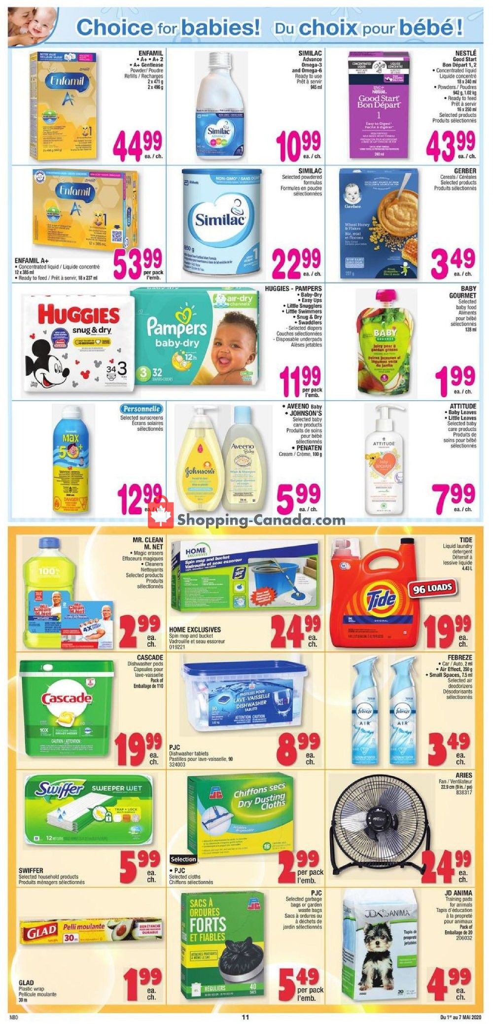 Jean Coutu Pharmacy flyer from Friday May 1, 2020 to Thursday May 7, 2020 - page 11
