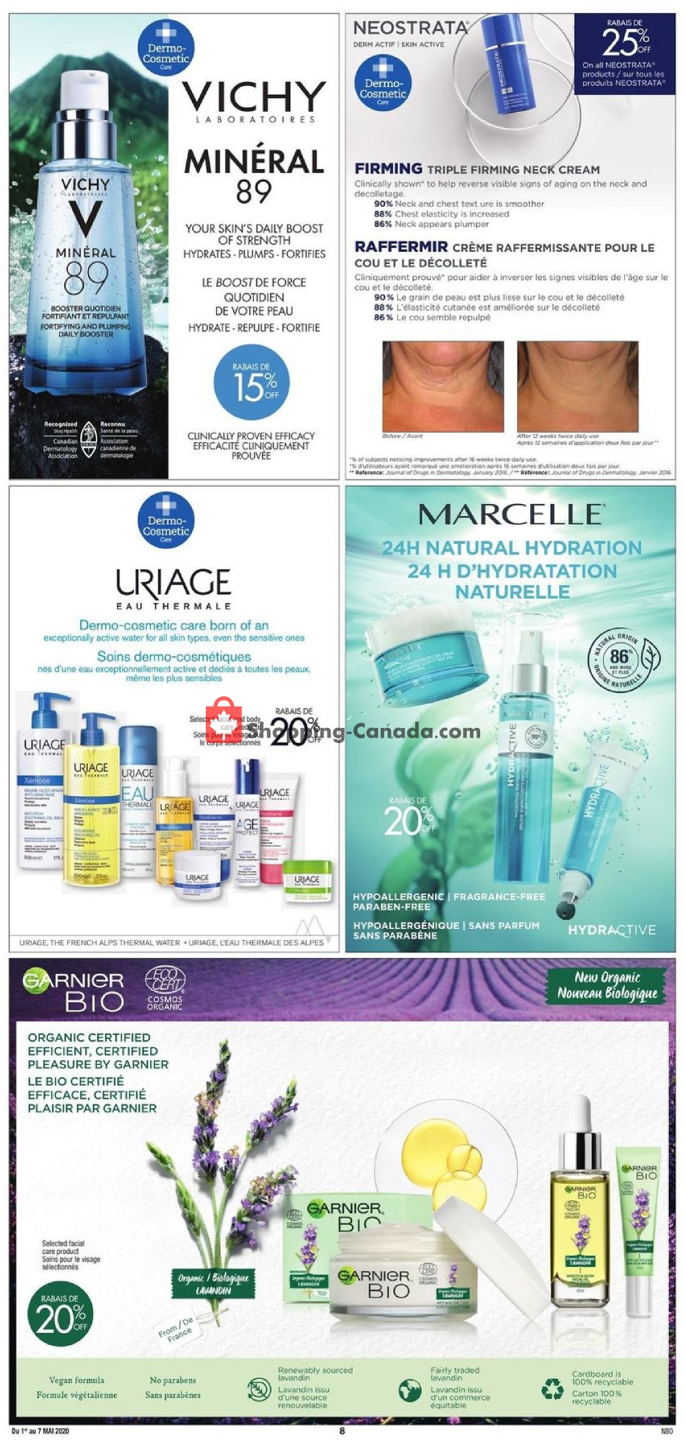 Jean Coutu Pharmacy flyer from Friday May 1, 2020 to Thursday May 7, 2020 - page 8