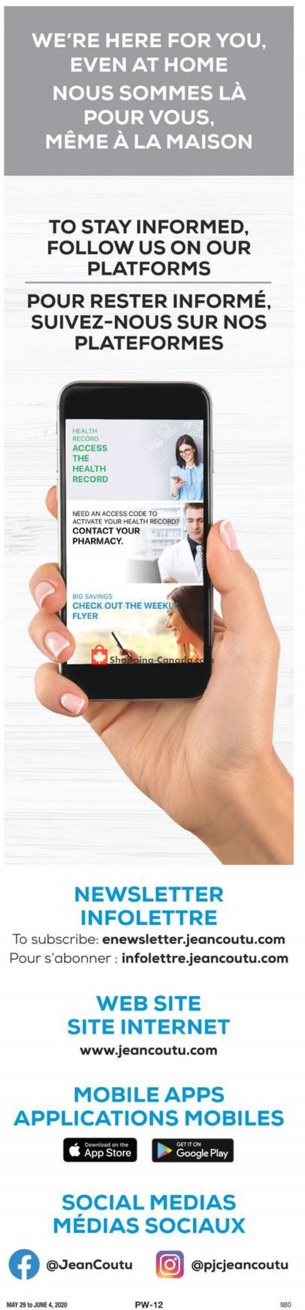 Jean Coutu Pharmacy flyer from Friday May 29, 2020 to Thursday June 4, 2020 - page 11