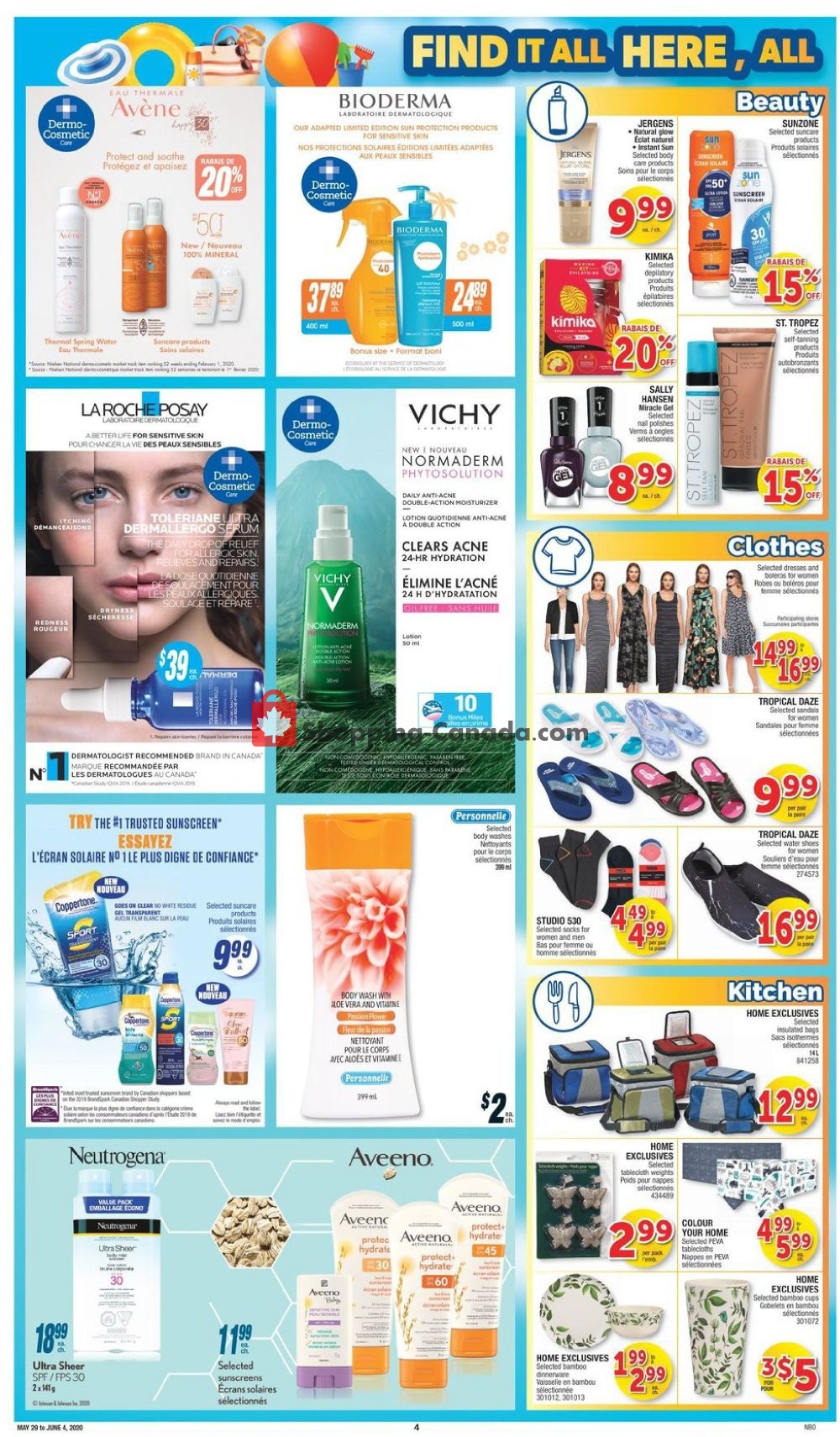 Jean Coutu Pharmacy flyer from Friday May 29, 2020 to Thursday June 4, 2020 - page 4
