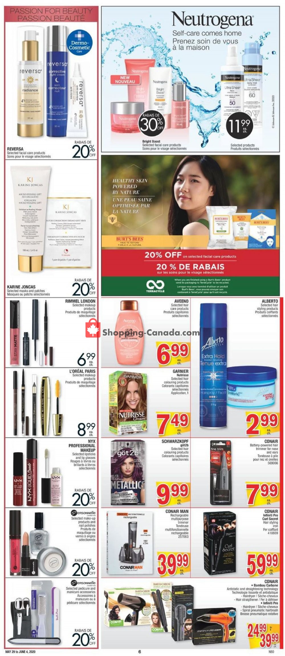 Jean Coutu Pharmacy flyer from Friday May 29, 2020 to Thursday June 4, 2020 - page 6