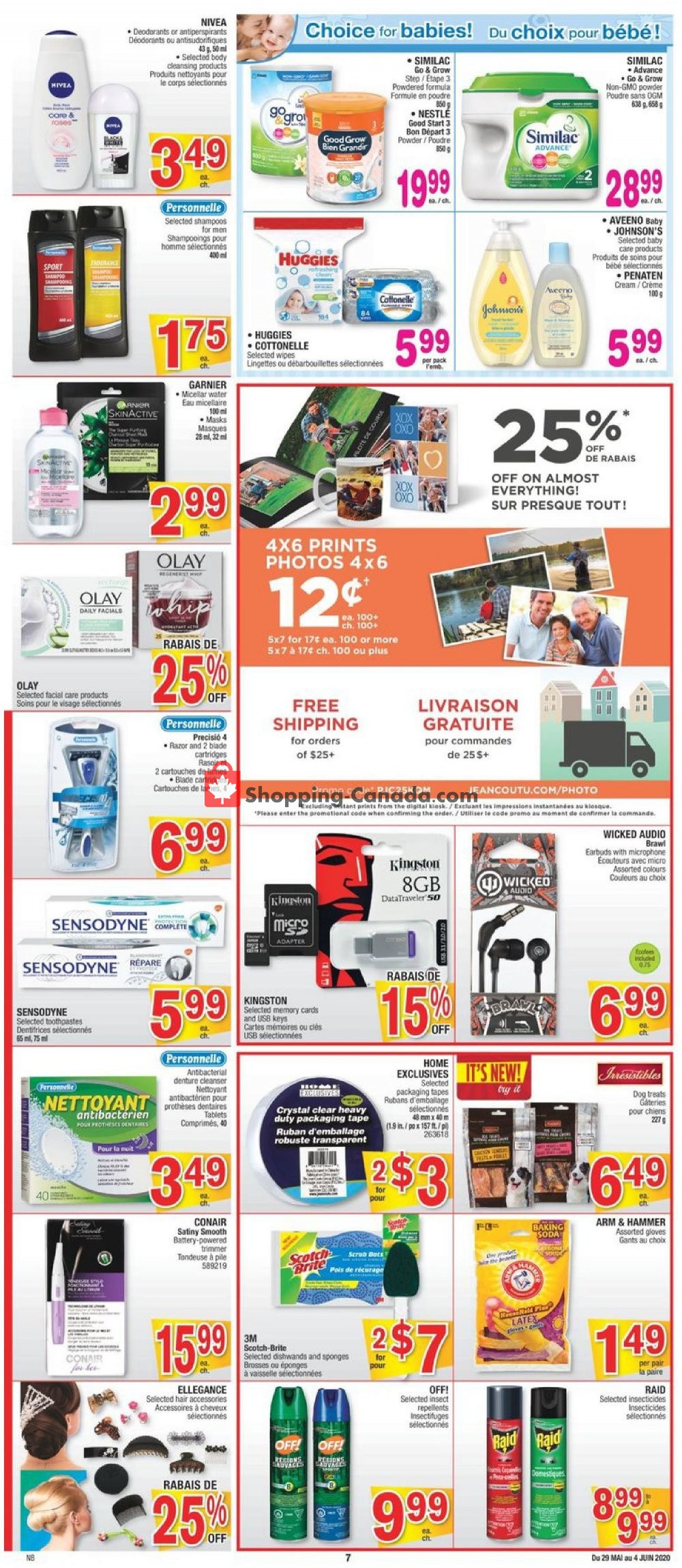 Jean Coutu Pharmacy flyer from Friday May 29, 2020 to Thursday June 4, 2020 - page 7