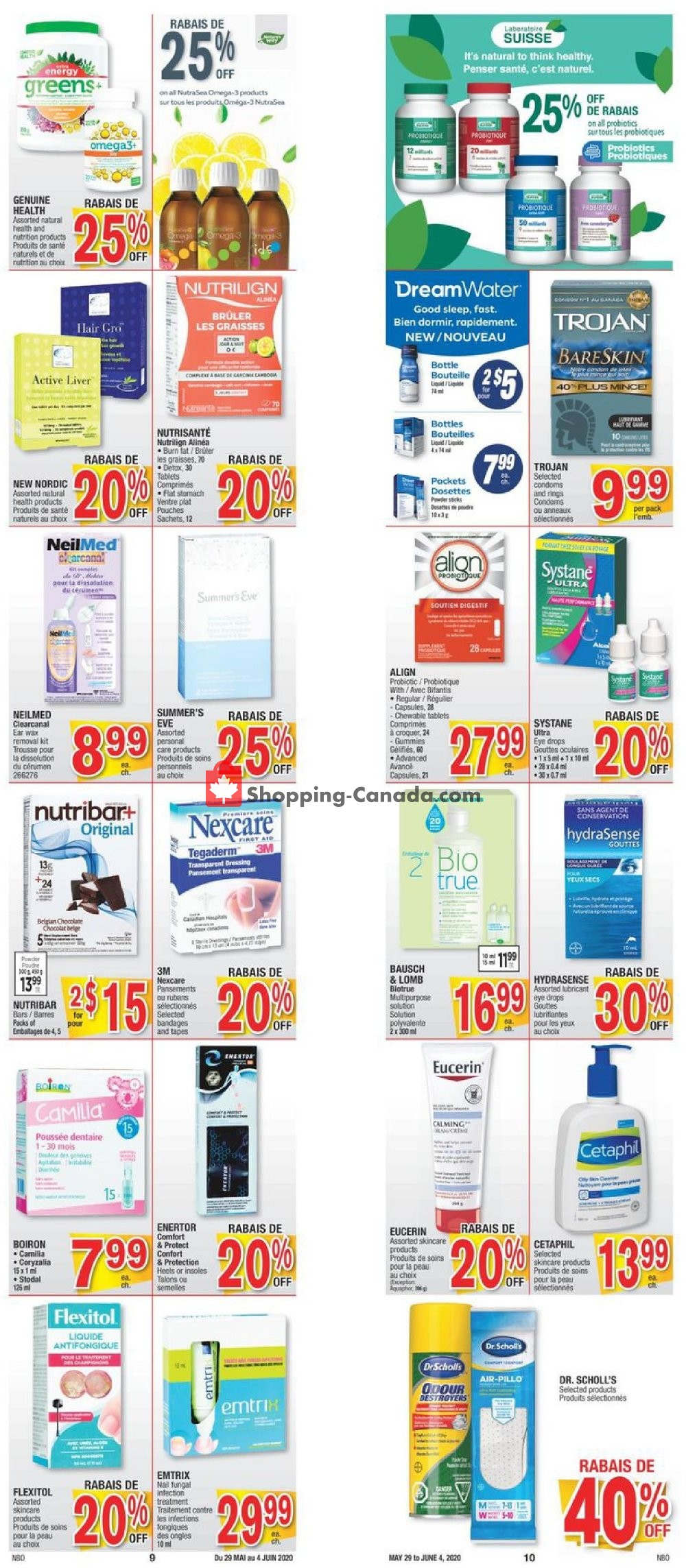 Jean Coutu Pharmacy flyer from Friday May 29, 2020 to Thursday June 4, 2020 - page 9