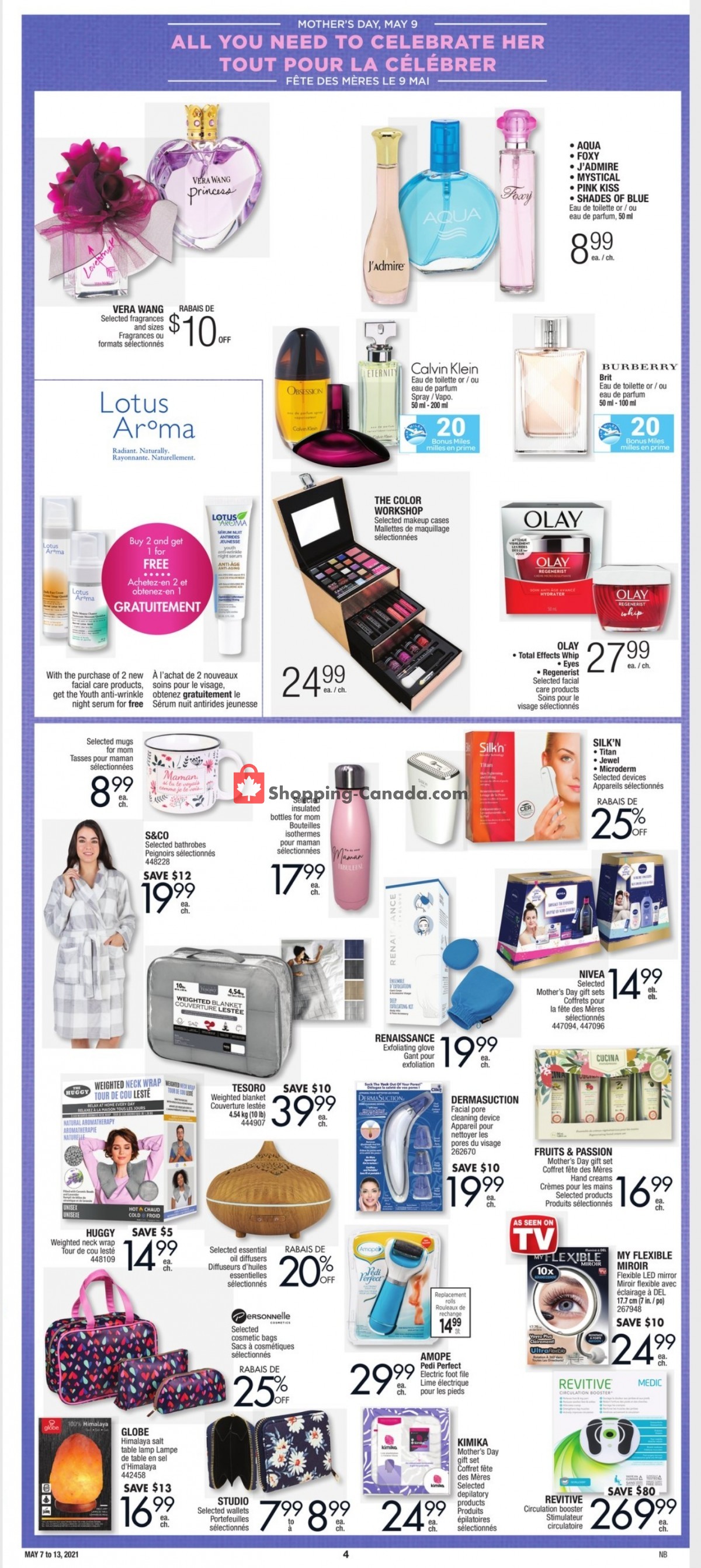 Jean Coutu Pharmacy flyer from Friday May 7, 2021 to Thursday May 13, 2021 - page 3