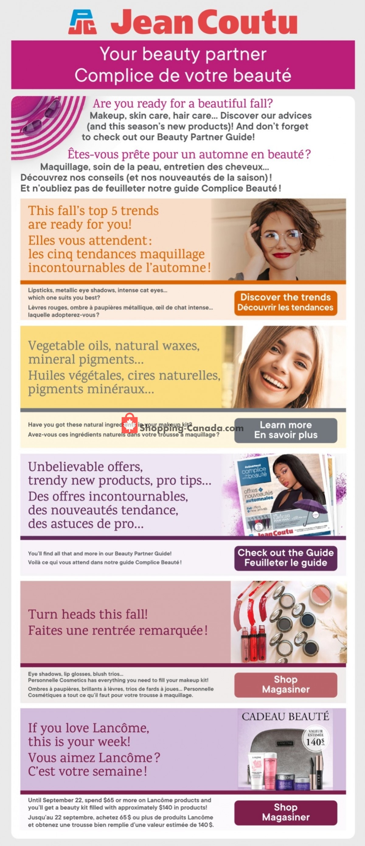 Jean Coutu Pharmacy flyer from Friday September 10, 2021 to Thursday September 16, 2021 - page 5