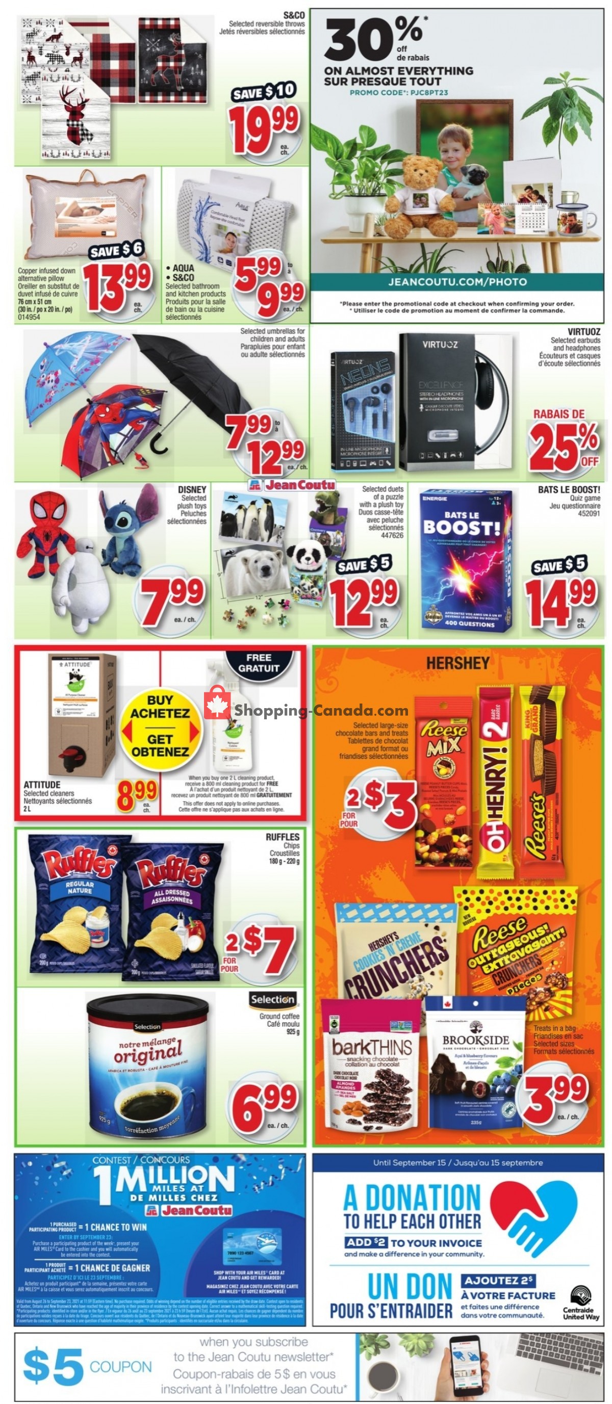 Jean Coutu Pharmacy flyer from Friday September 10, 2021 to Thursday September 16, 2021 - page 7