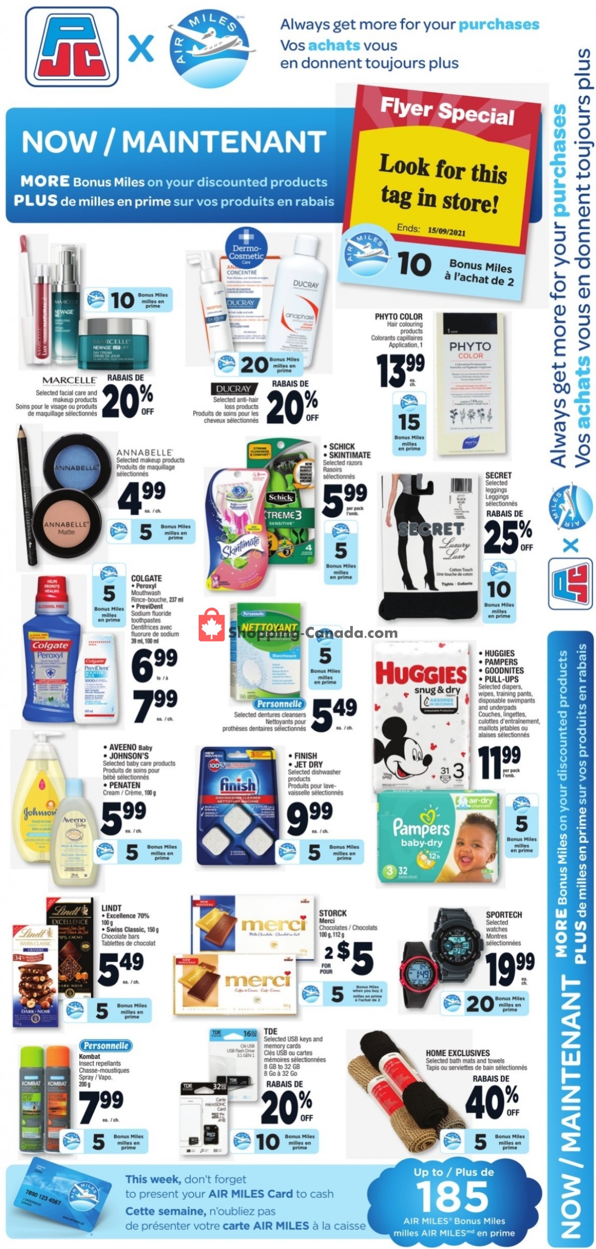 Jean Coutu Pharmacy flyer from Friday September 10, 2021 to Thursday September 16, 2021 - page 8