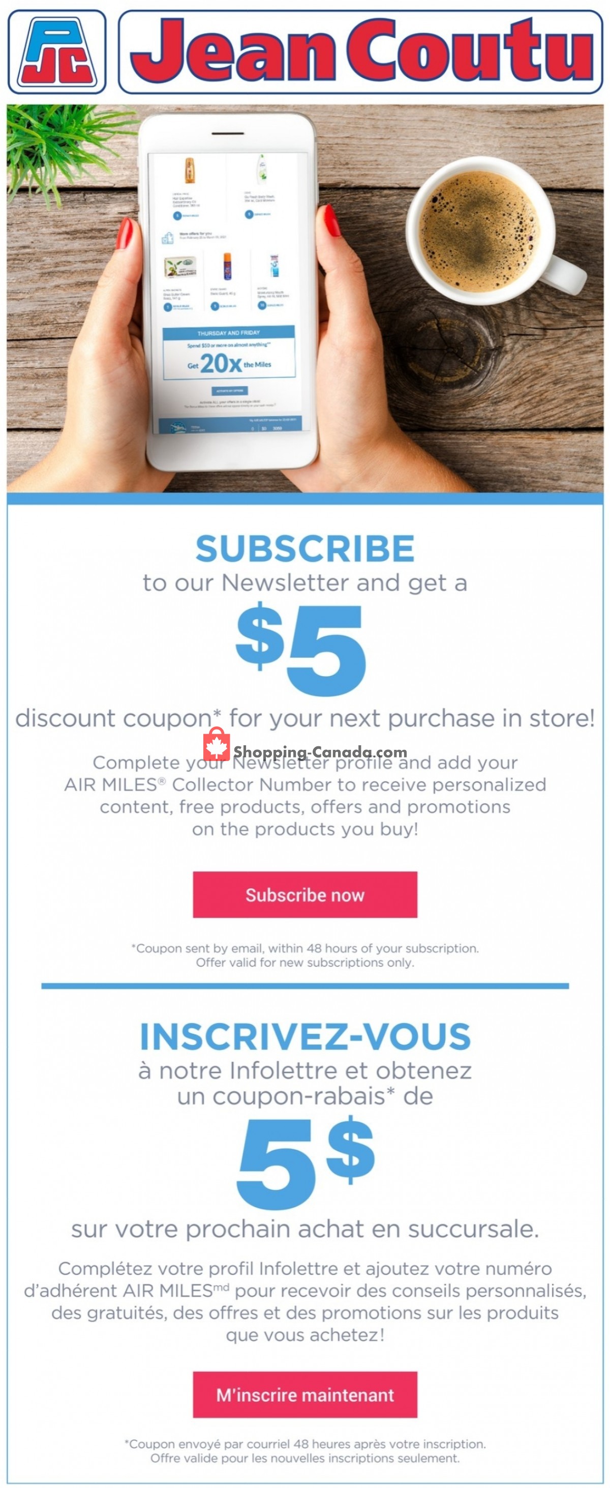Jean Coutu Pharmacy flyer from Friday September 10, 2021 to Thursday September 16, 2021 - page 9