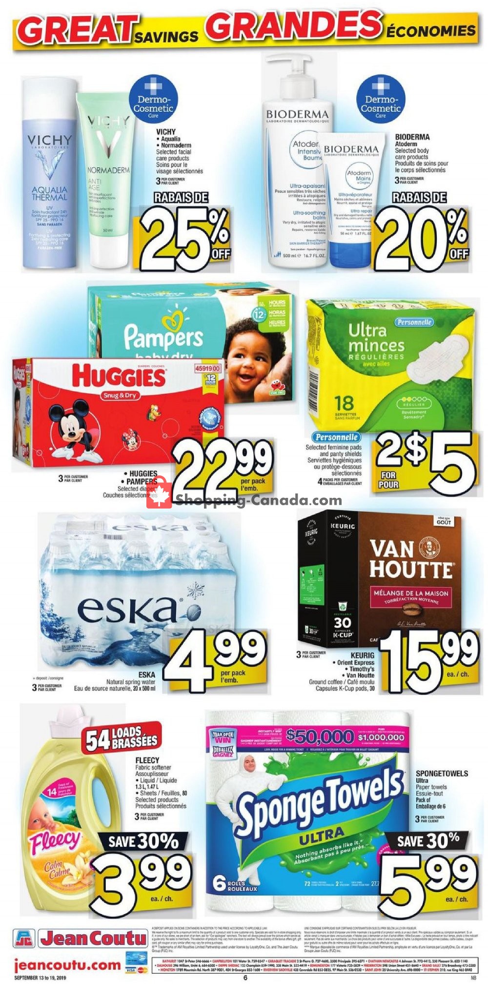 Jean Coutu Pharmacy flyer from Friday September 13, 2019 to Thursday September 19, 2019 - page 5