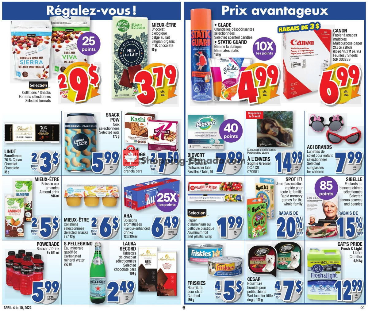 Jean Coutu Pharmacy flyer from Thursday April 4, 2024 to Wednesday April 10, 2024 - page 13
