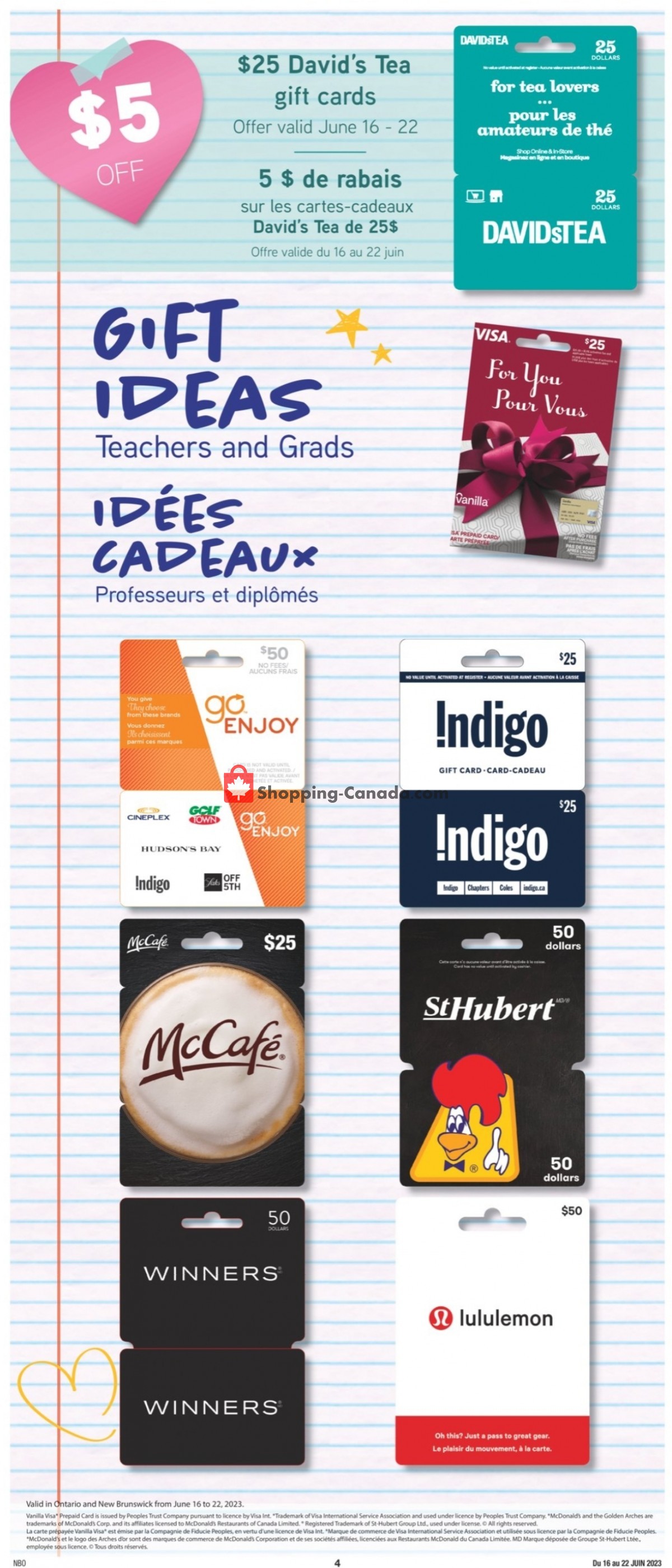 Jean Coutu Pharmacy flyer from Friday June 16, 2023 to Thursday June 22, 2023 - page 13