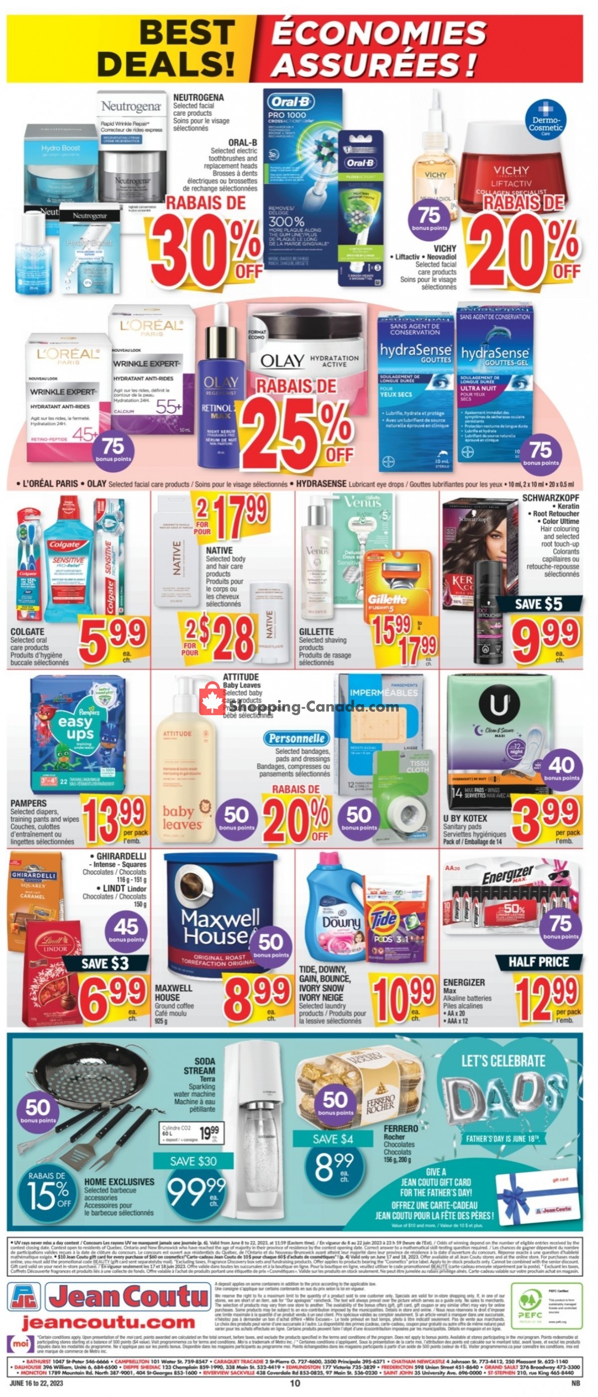 Jean Coutu Pharmacy flyer from Friday June 16, 2023 to Thursday June 22, 2023 - page 14