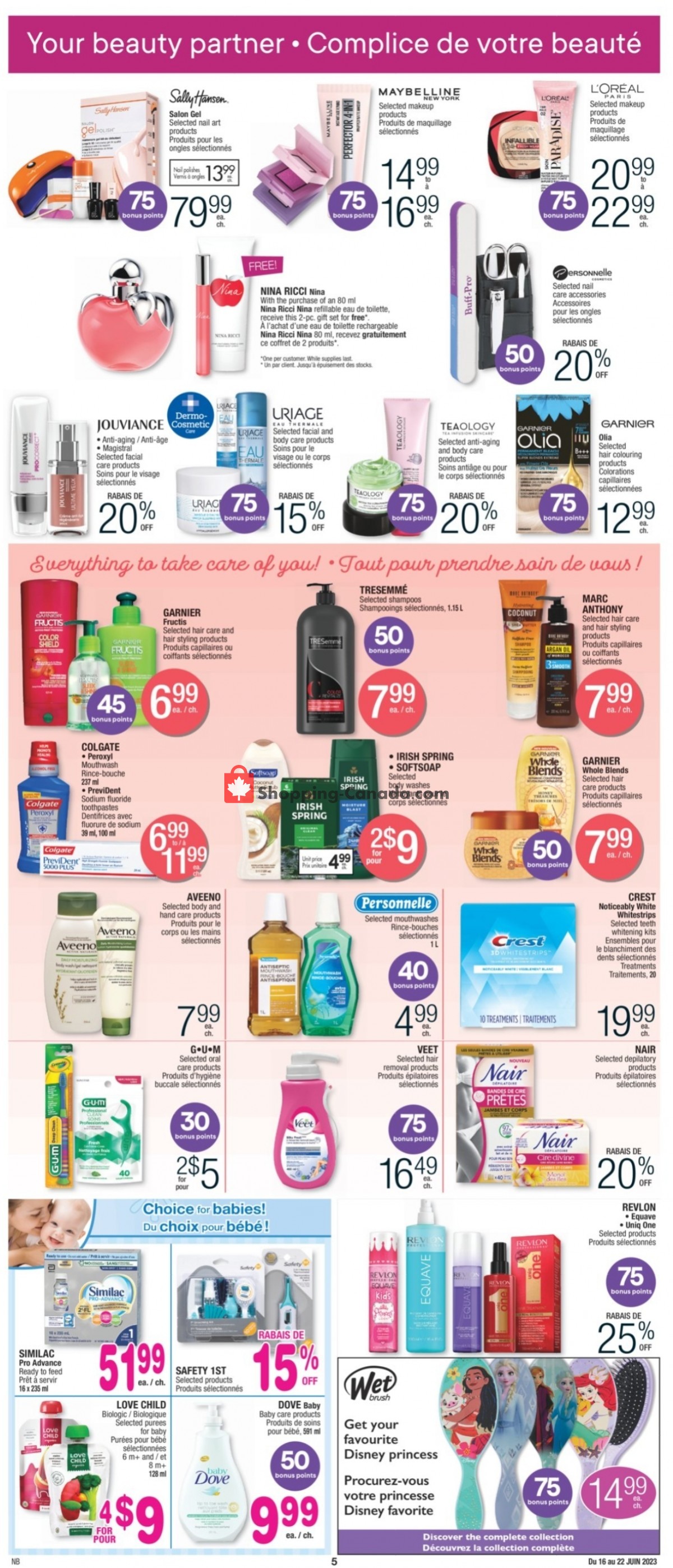 Jean Coutu Pharmacy flyer from Friday June 16, 2023 to Thursday June 22, 2023 - page 4