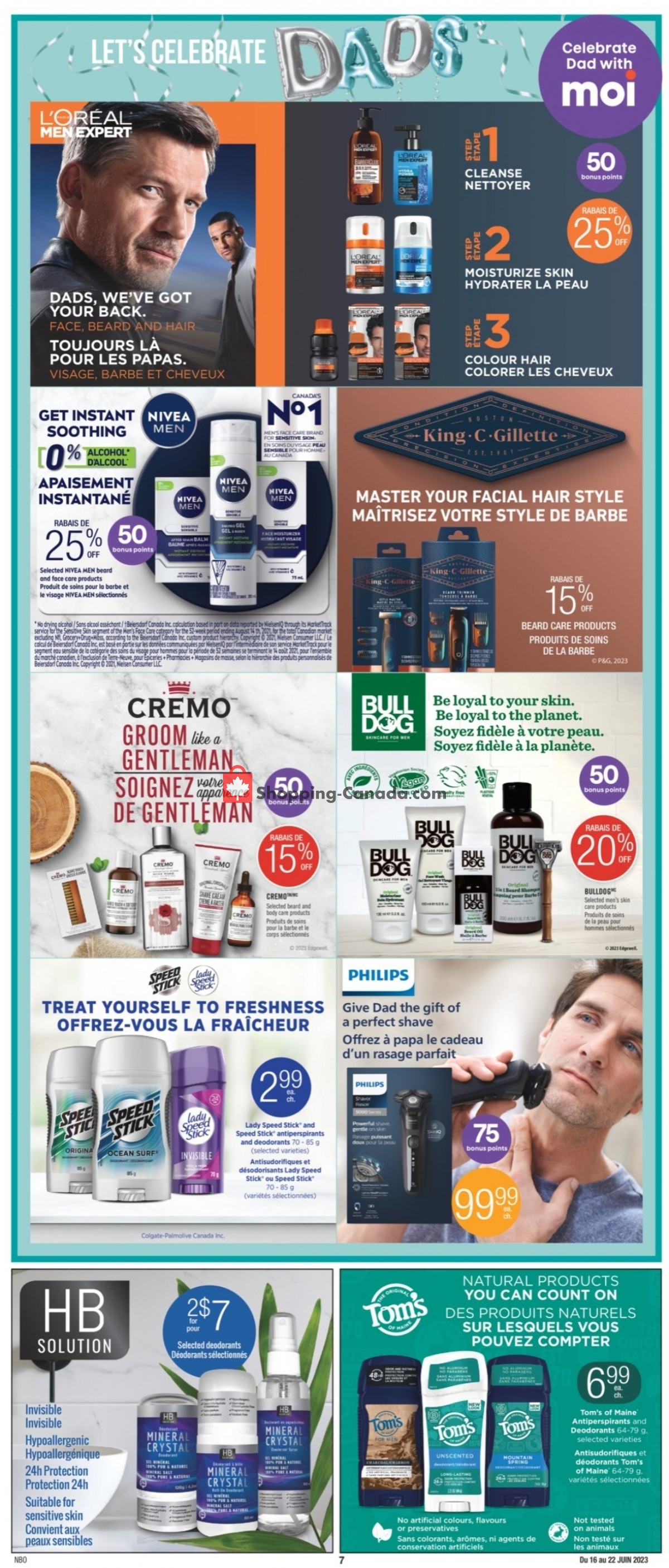 Jean Coutu Pharmacy flyer from Friday June 16, 2023 to Thursday June 22, 2023 - page 6