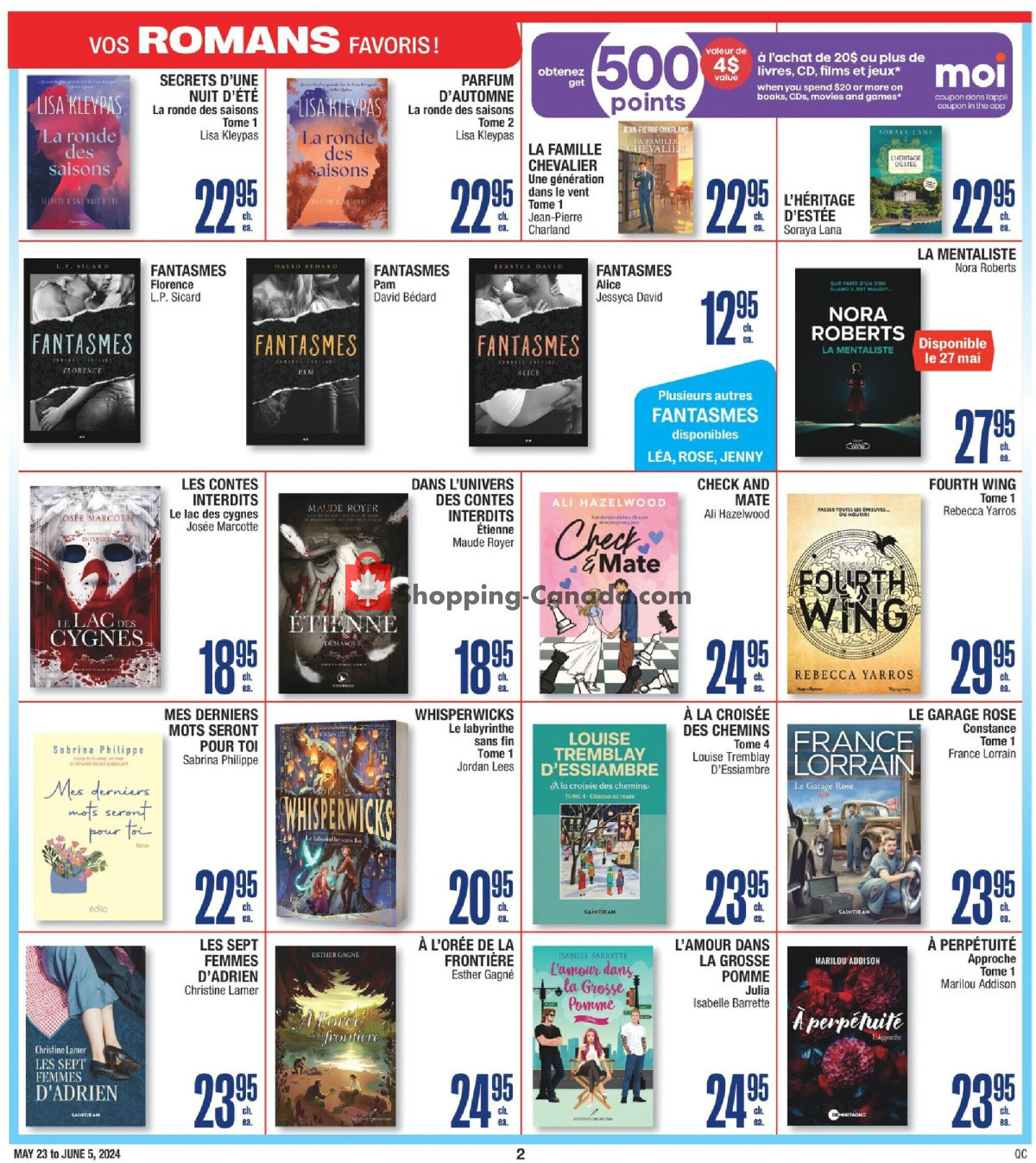 Jean Coutu Pharmacy flyer from Thursday May 23, 2024 to Wednesday June 5, 2024 - page 2