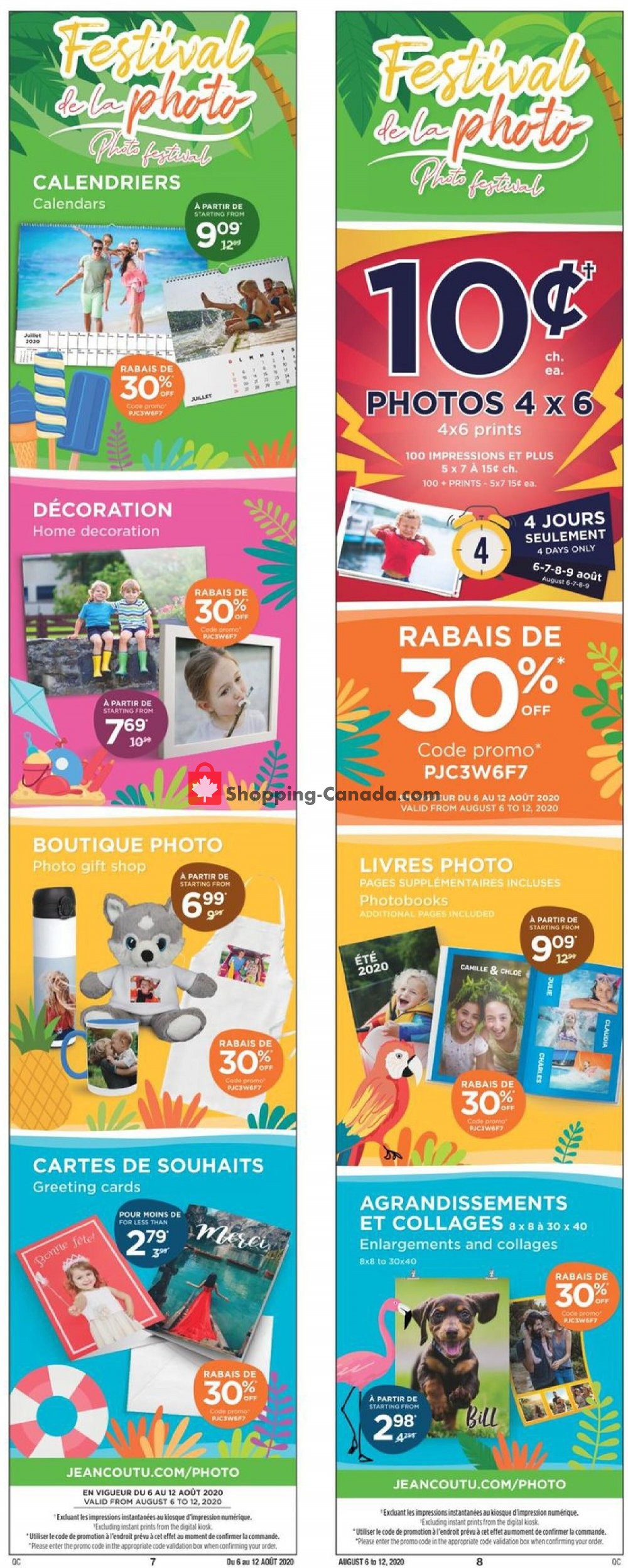 Jean Coutu Pharmacy flyer from Thursday August 6, 2020 to Wednesday August 12, 2020 - page 7