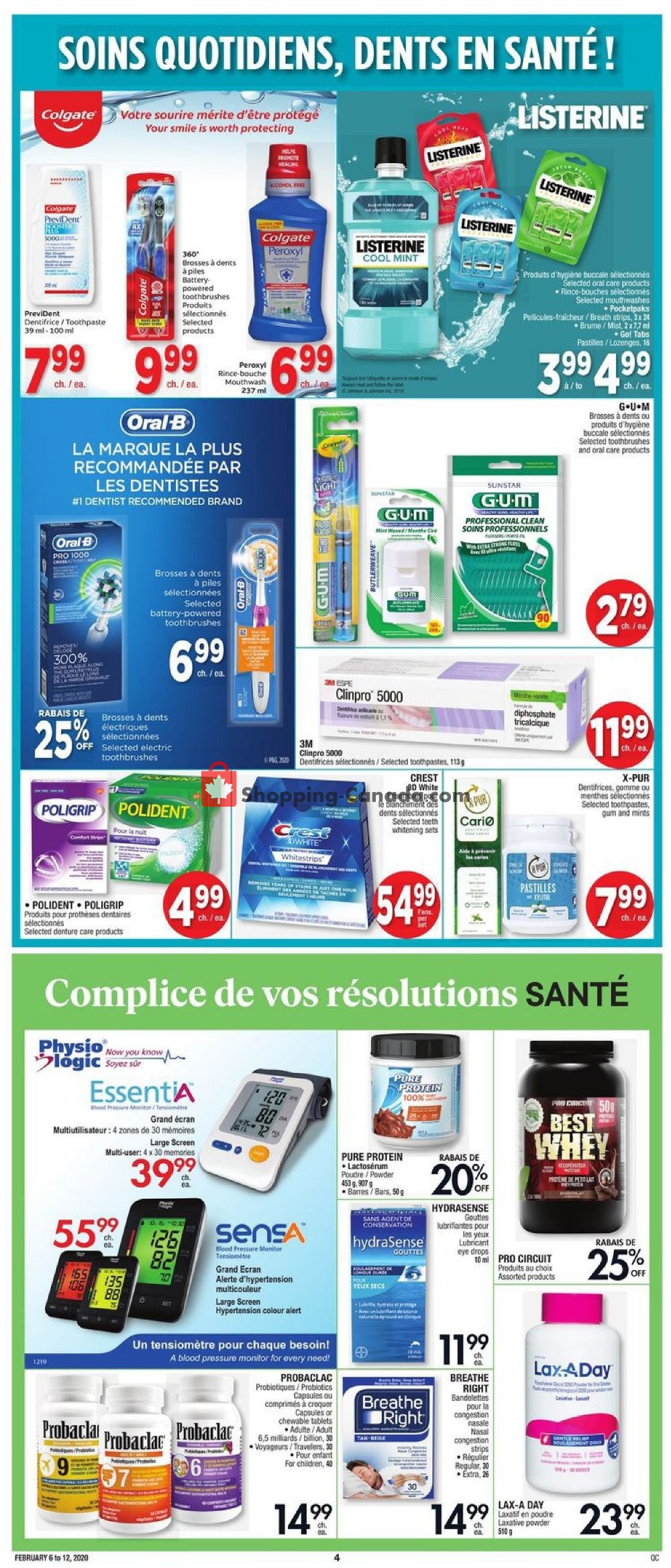 Jean Coutu Pharmacy flyer from Thursday February 6, 2020 to Wednesday February 12, 2020 - page 3
