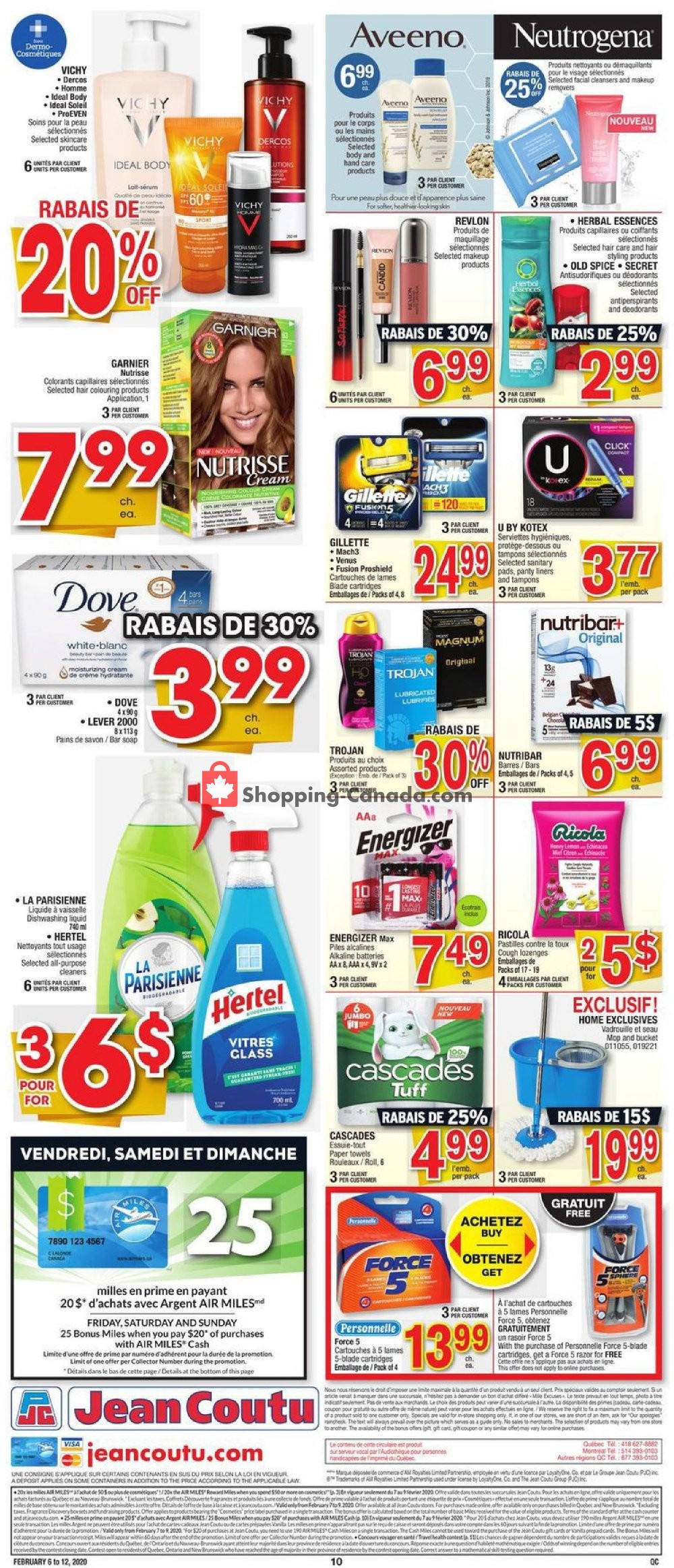 Jean Coutu Pharmacy flyer from Thursday February 6, 2020 to Wednesday February 12, 2020 - page 9