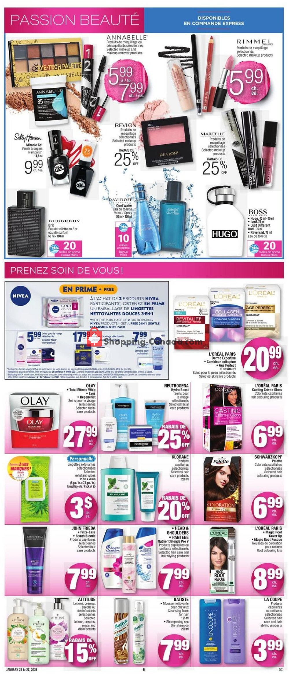 Jean Coutu Pharmacy flyer from Thursday January 21, 2021 to Wednesday January 27, 2021 - page 4