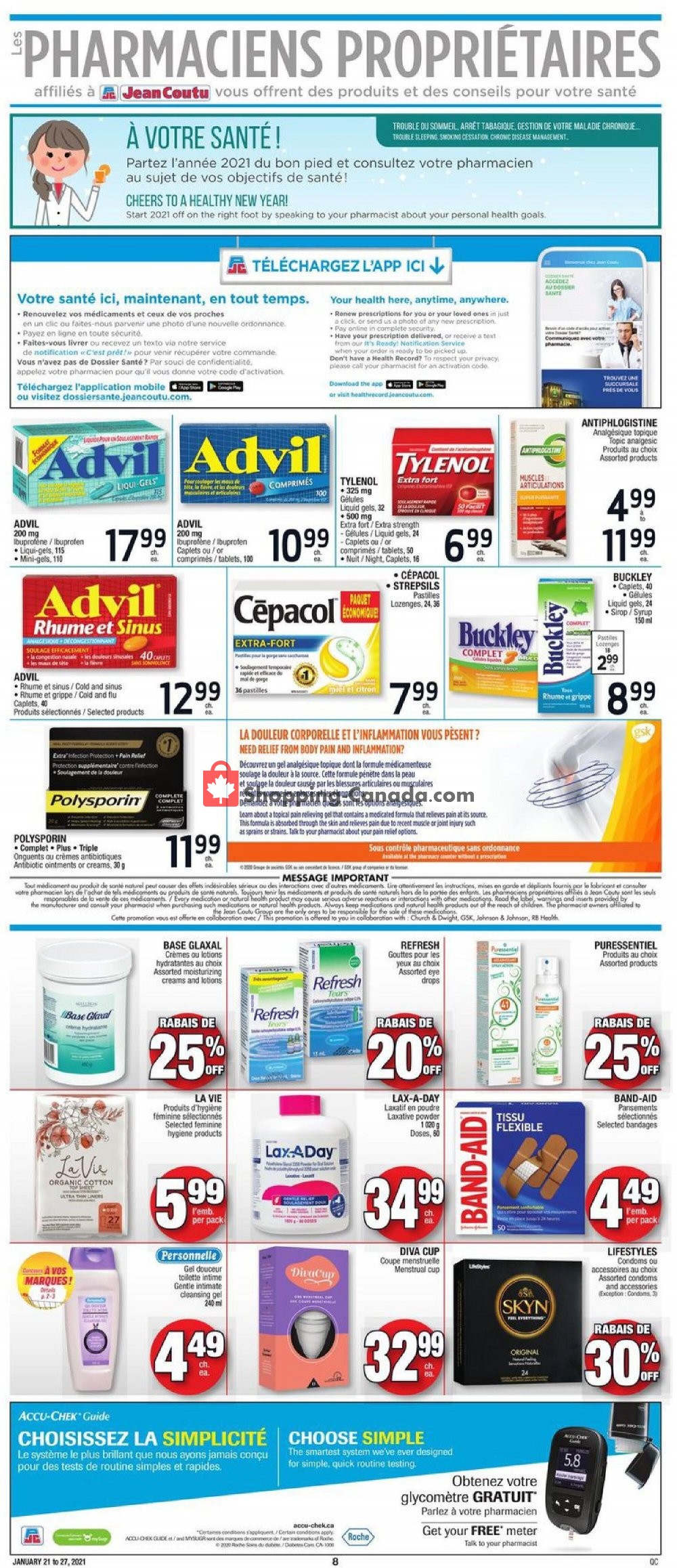 Jean Coutu Pharmacy flyer from Thursday January 21, 2021 to Wednesday January 27, 2021 - page 6
