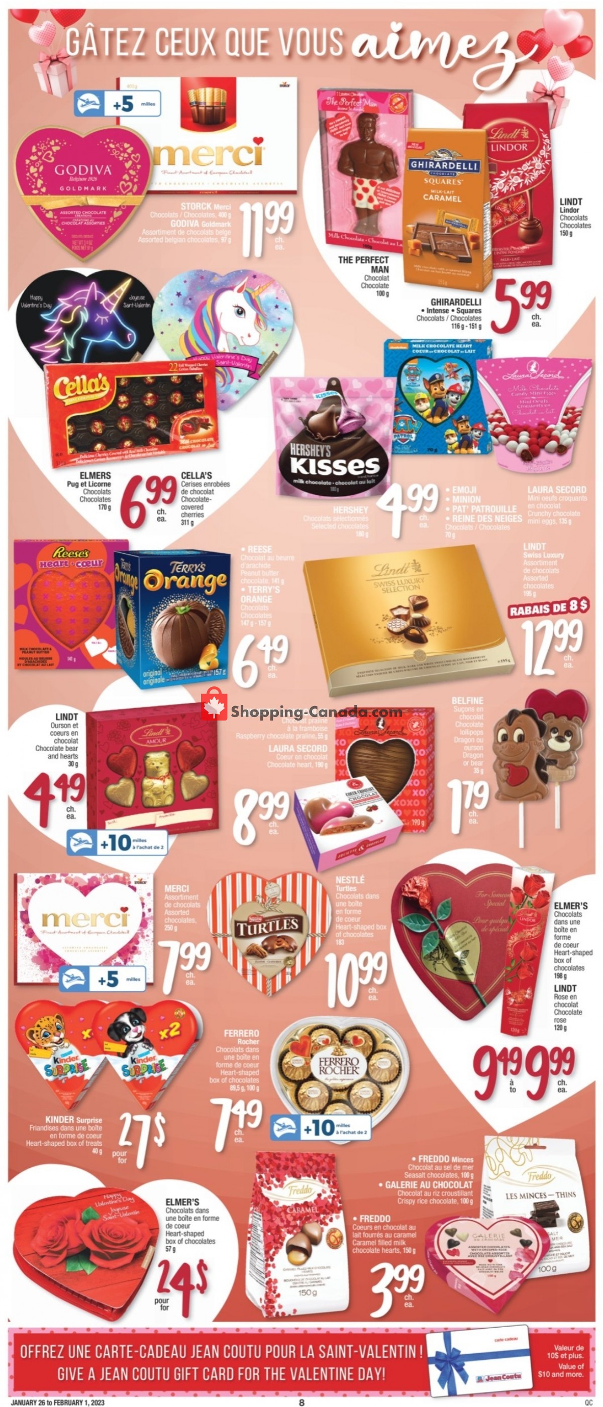 Jean Coutu Pharmacy flyer from Thursday January 26, 2023 to Wednesday February 1, 2023 - page 10