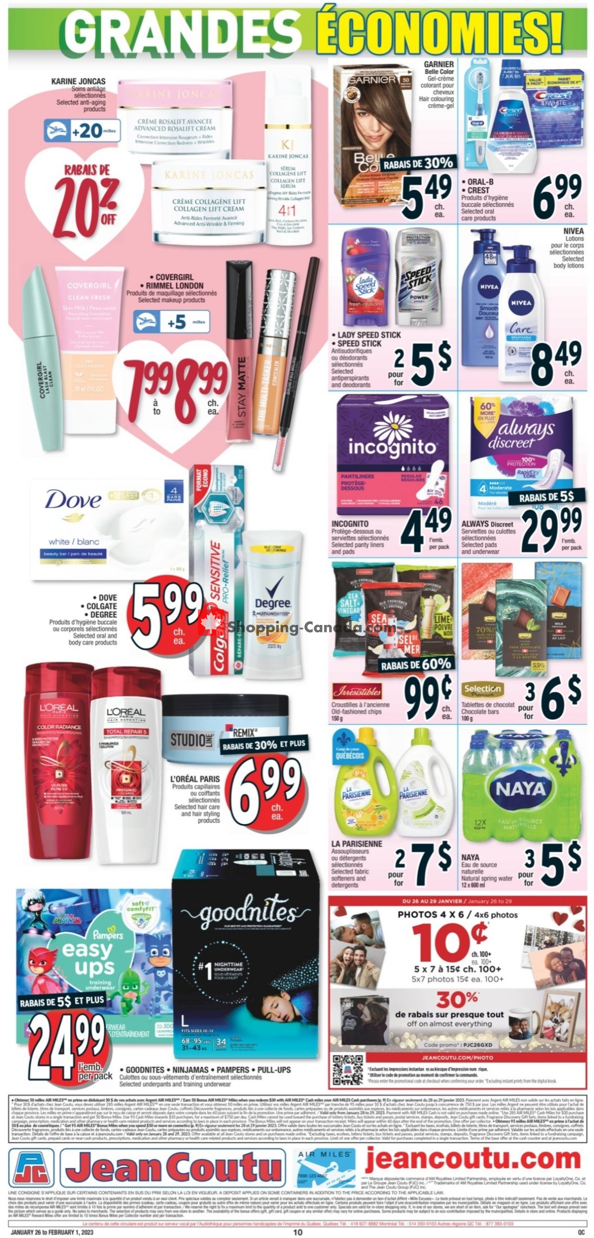 Jean Coutu Pharmacy flyer from Thursday January 26, 2023 to Wednesday February 1, 2023 - page 12