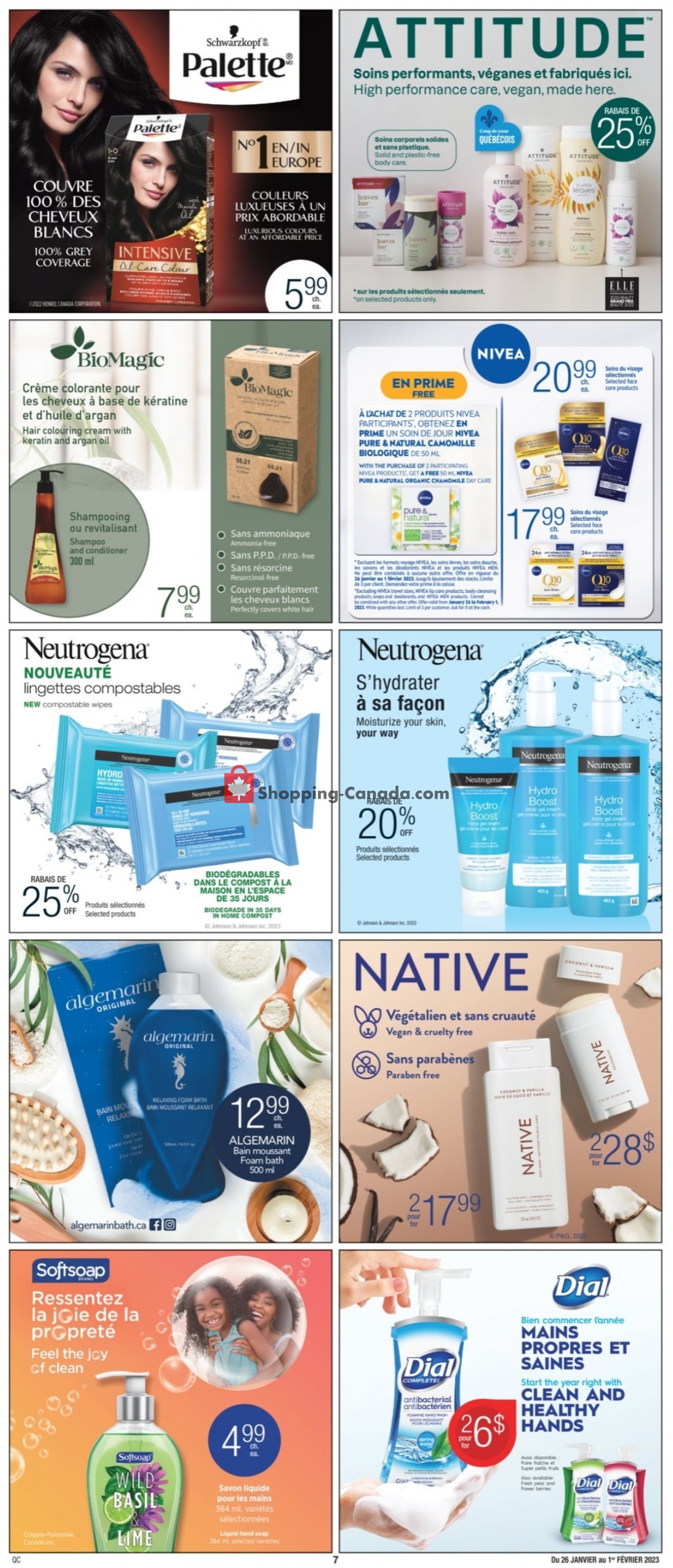Jean Coutu Pharmacy flyer from Thursday January 26, 2023 to Wednesday February 1, 2023 - page 9
