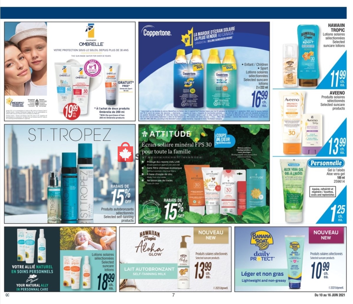 Jean Coutu Pharmacy flyer from Thursday June 10, 2021 to Wednesday June 16, 2021 - page 7