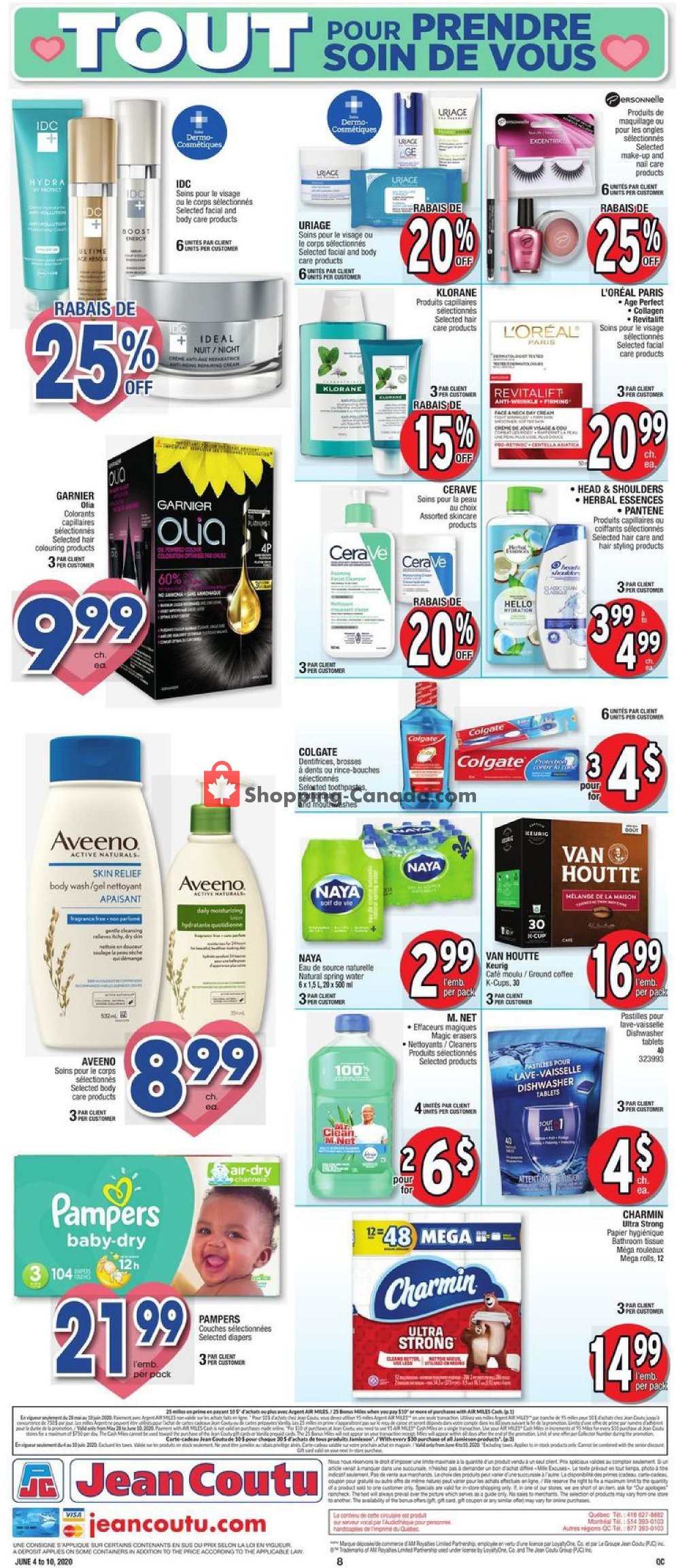 Jean Coutu Pharmacy flyer from Thursday June 4, 2020 to Wednesday June 10, 2020 - page 6