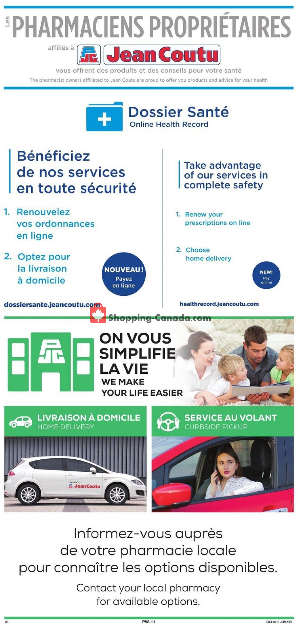 Jean Coutu Pharmacy flyer from Thursday June 4, 2020 to Wednesday June 10, 2020 - page 9