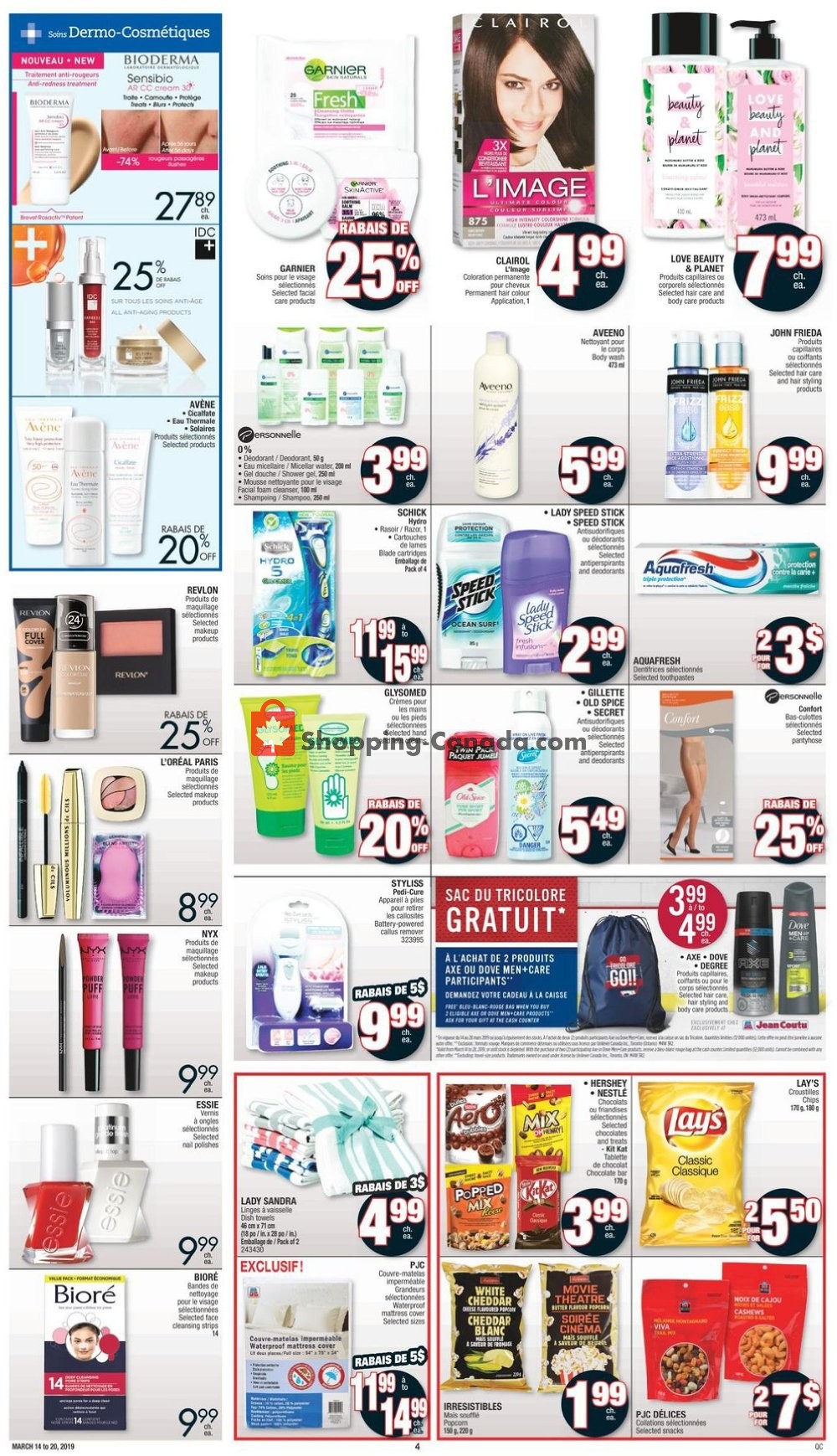 Jean Coutu Pharmacy flyer from Thursday March 14, 2019 to Wednesday March 20, 2019 - page 3