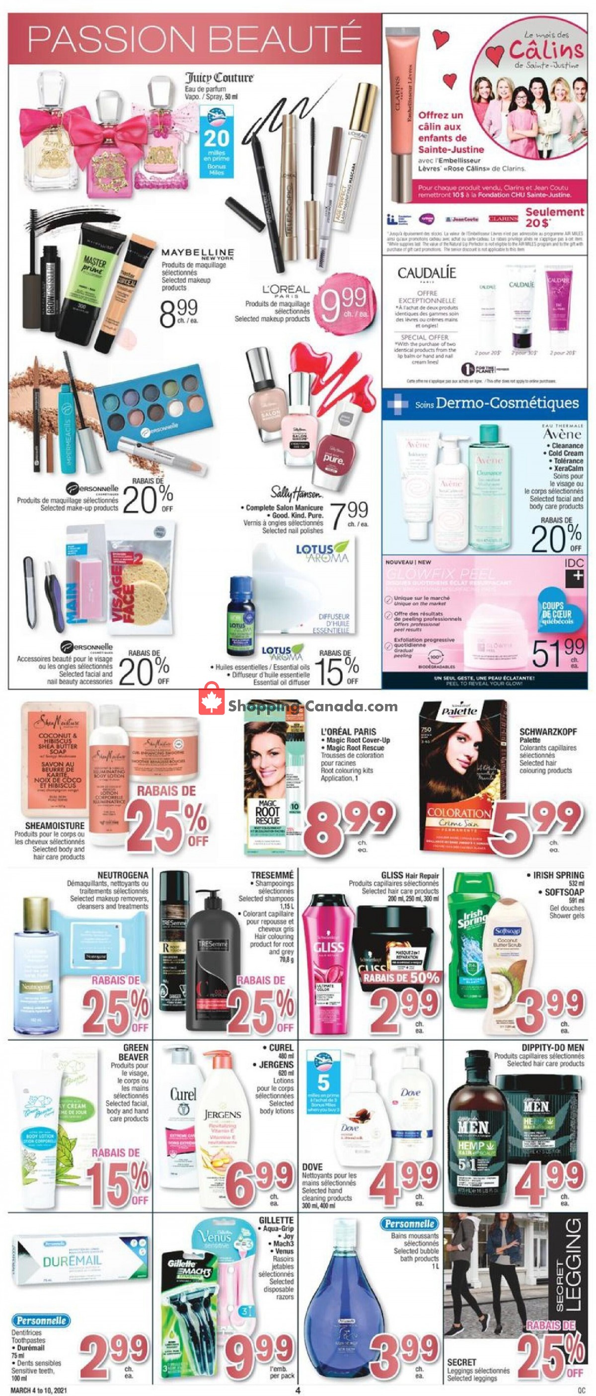 Jean Coutu Pharmacy flyer from Thursday March 4, 2021 to Wednesday March 10, 2021 - page 3