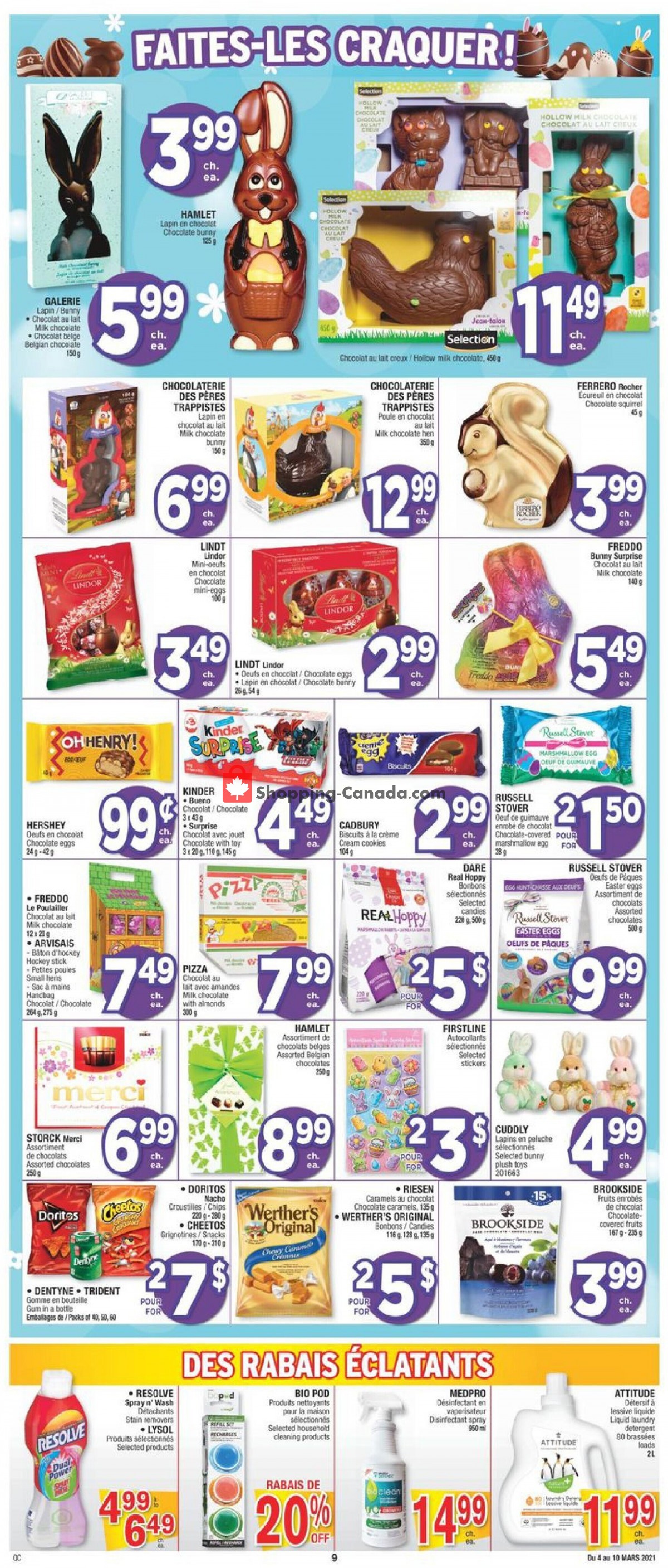 Jean Coutu Pharmacy flyer from Thursday March 4, 2021 to Wednesday March 10, 2021 - page 7