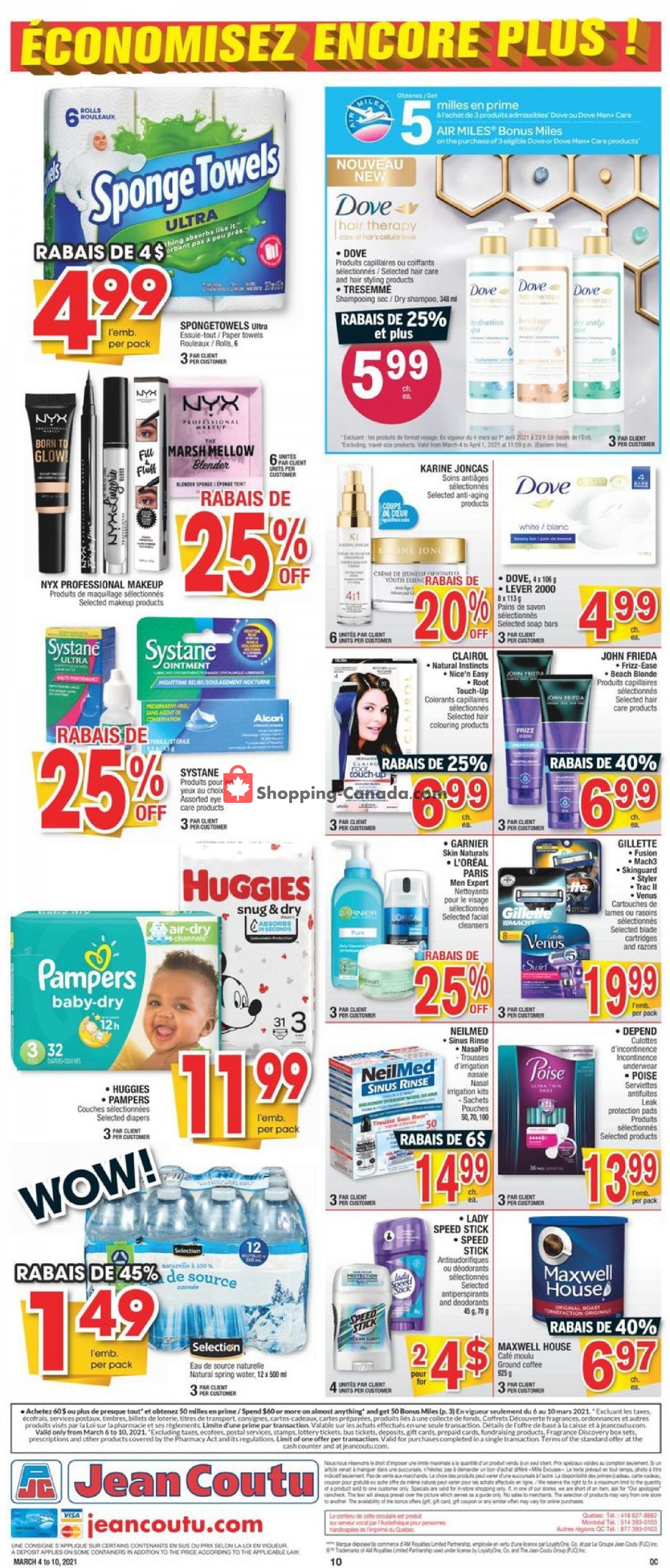 Jean Coutu Pharmacy flyer from Thursday March 4, 2021 to Wednesday March 10, 2021 - page 8