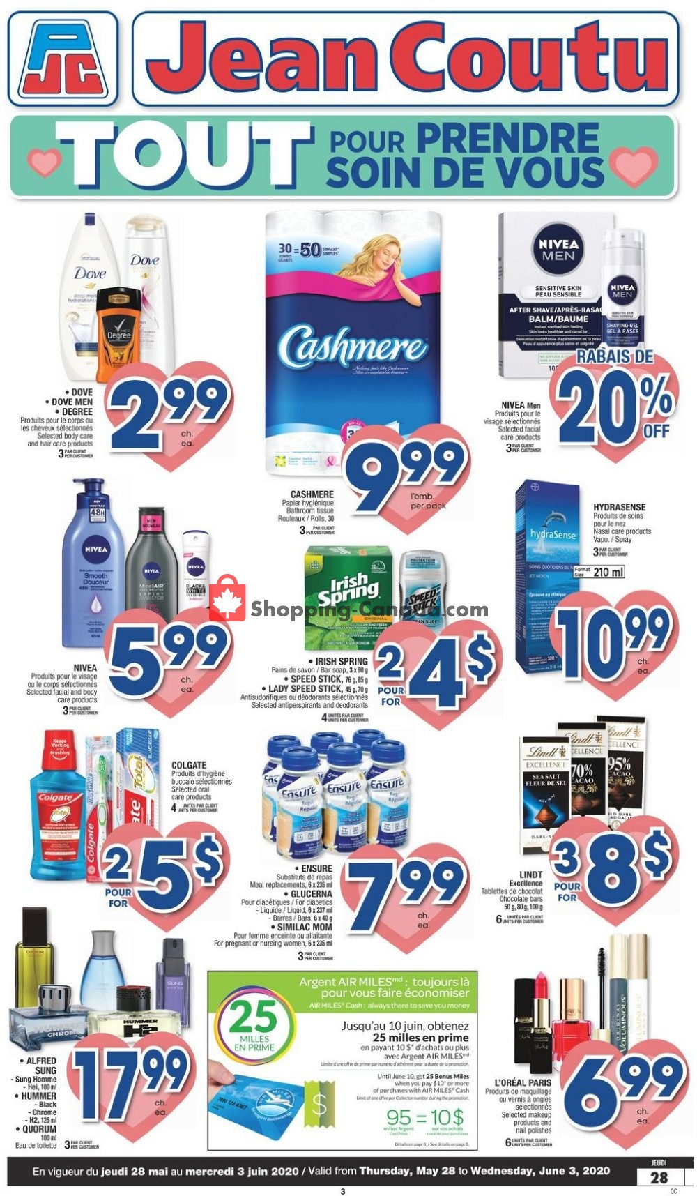 Jean Coutu Pharmacy flyer from Thursday May 28, 2020 to Wednesday June 3, 2020 - page 2
