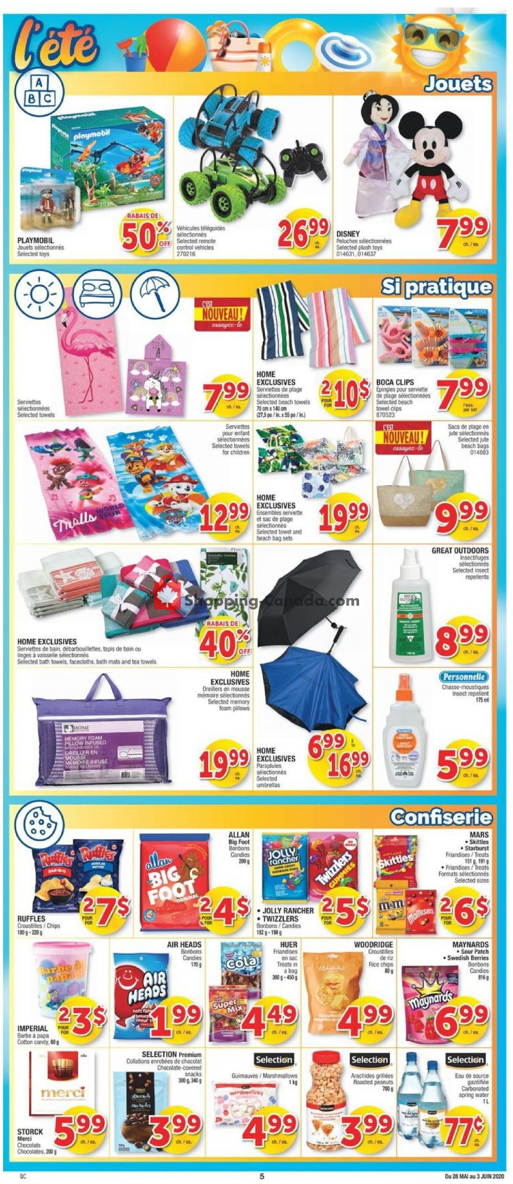 Jean Coutu Pharmacy flyer from Thursday May 28, 2020 to Wednesday June 3, 2020 - page 5