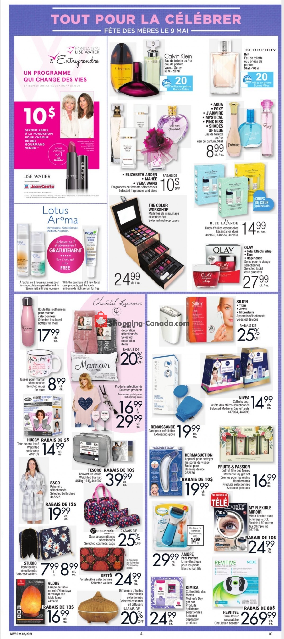Jean Coutu Pharmacy flyer from Thursday May 6, 2021 to Wednesday May 12, 2021 - page 3