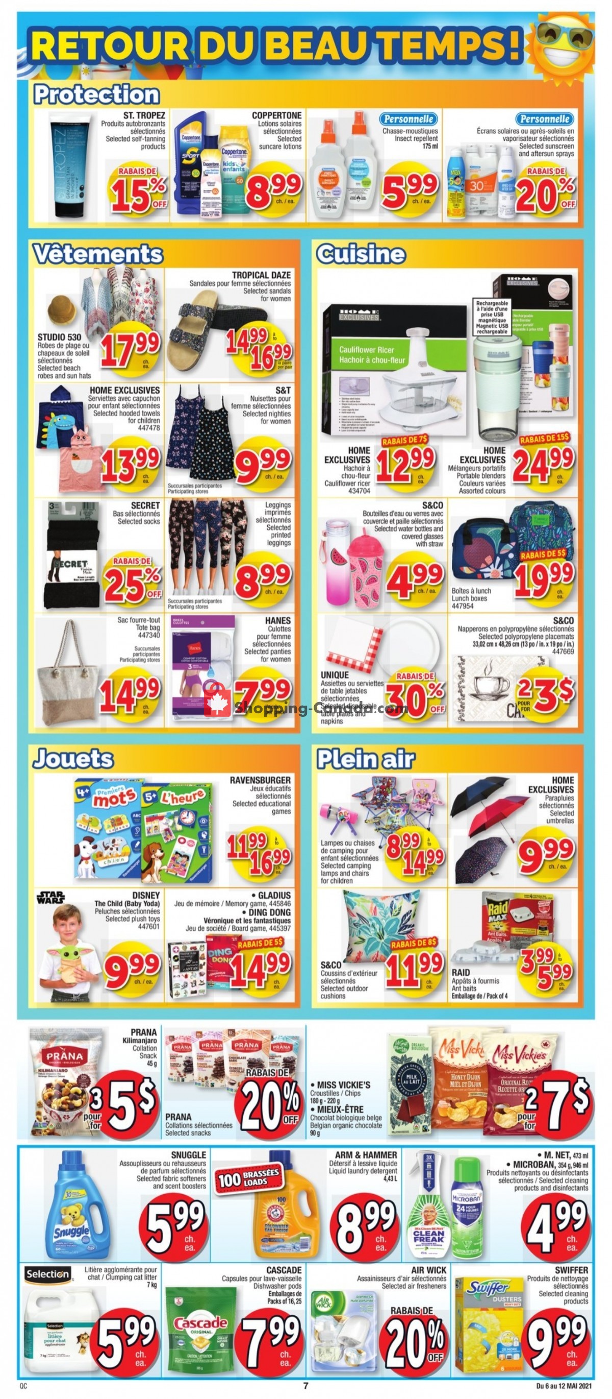 Jean Coutu Pharmacy flyer from Thursday May 6, 2021 to Wednesday May 12, 2021 - page 6