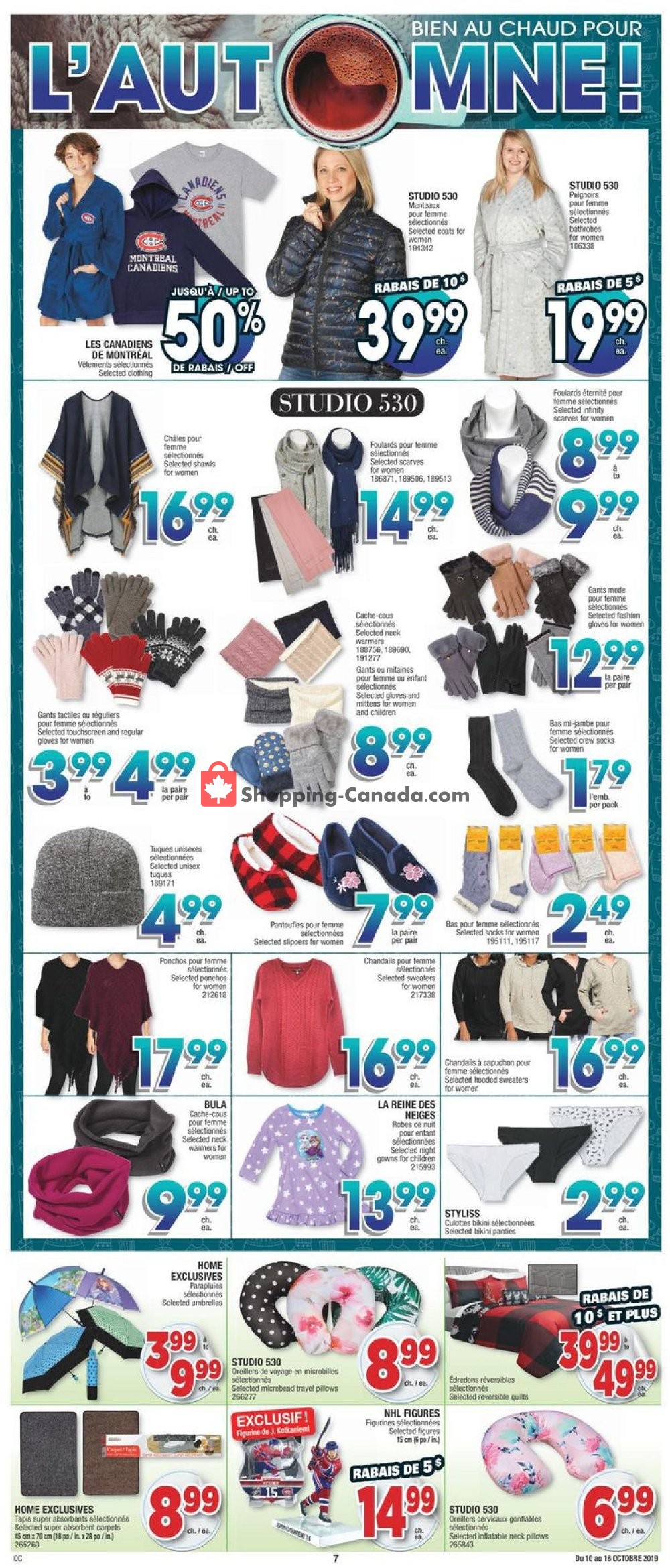 Jean Coutu Pharmacy flyer from Thursday October 10, 2019 to Wednesday October 16, 2019 - page 6