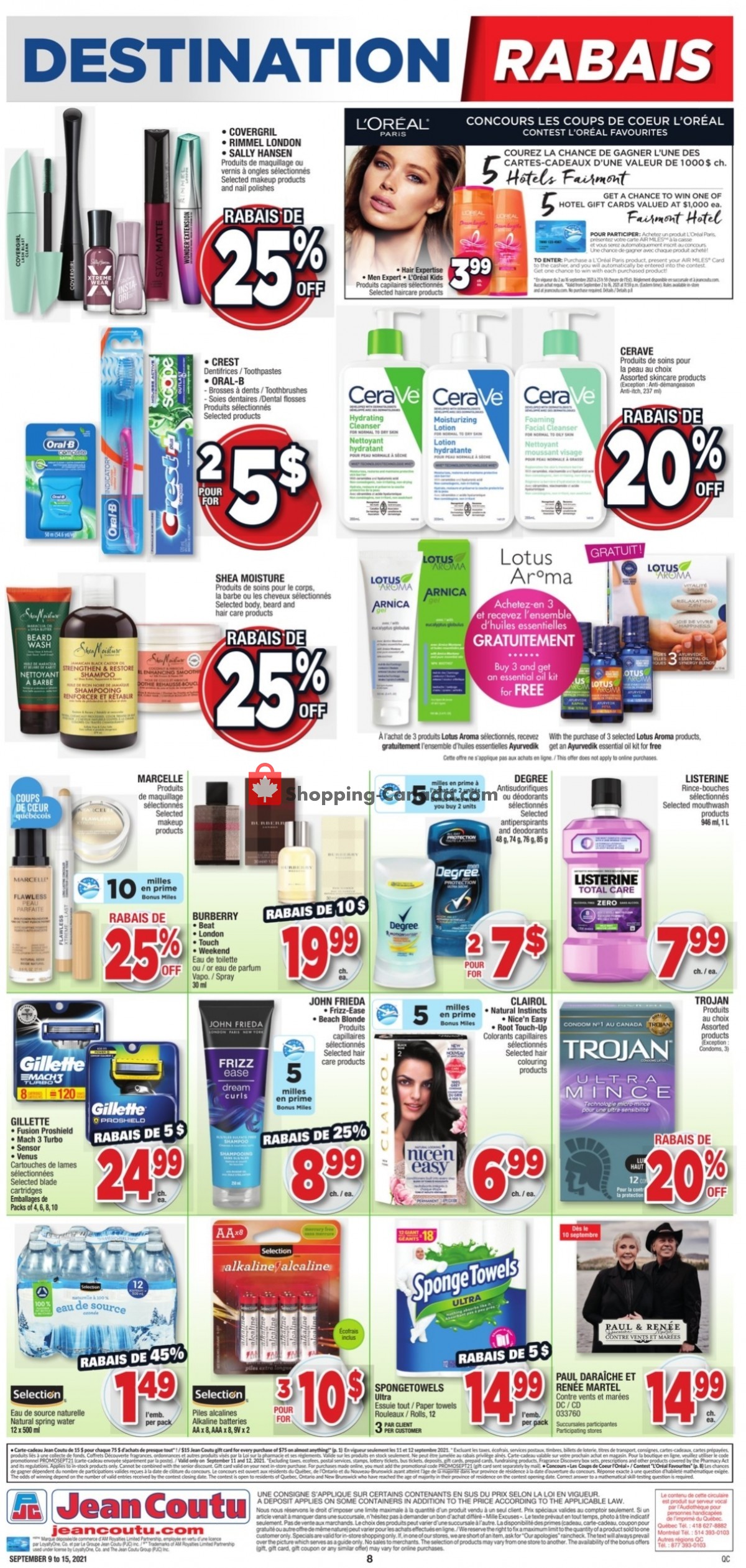 Jean Coutu Pharmacy flyer from Thursday September 9, 2021 to Wednesday September 15, 2021 - page 3