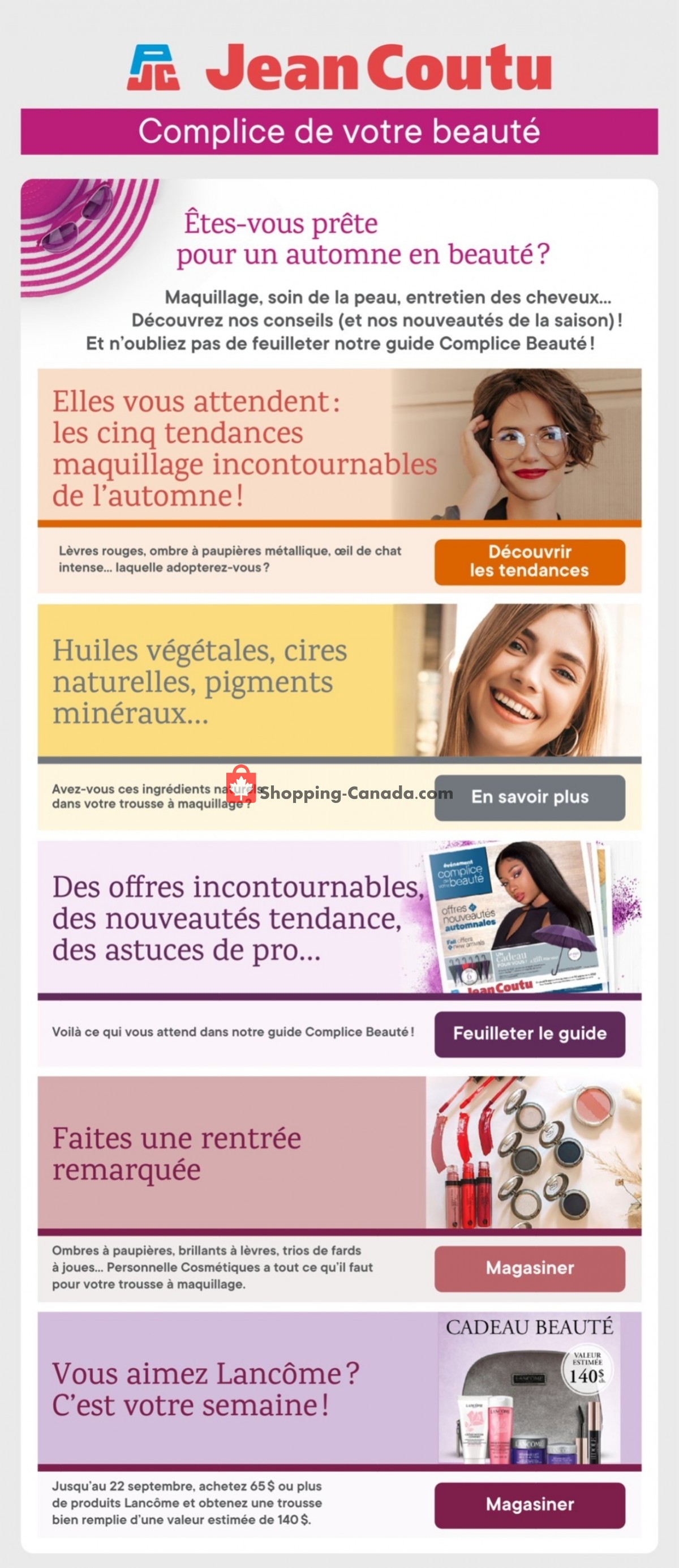 Jean Coutu Pharmacy flyer from Thursday September 9, 2021 to Wednesday September 15, 2021 - page 5