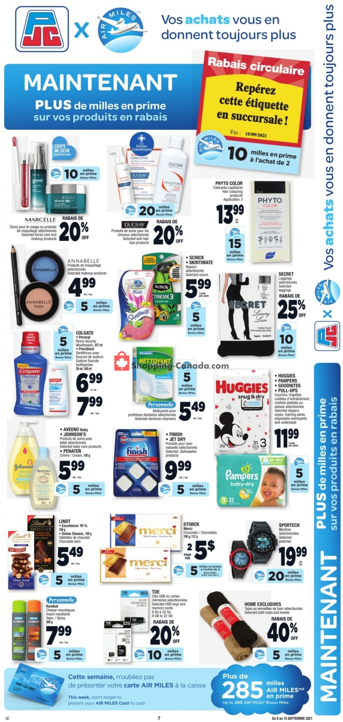 Jean Coutu Pharmacy flyer from Thursday September 9, 2021 to Wednesday September 15, 2021 - page 8