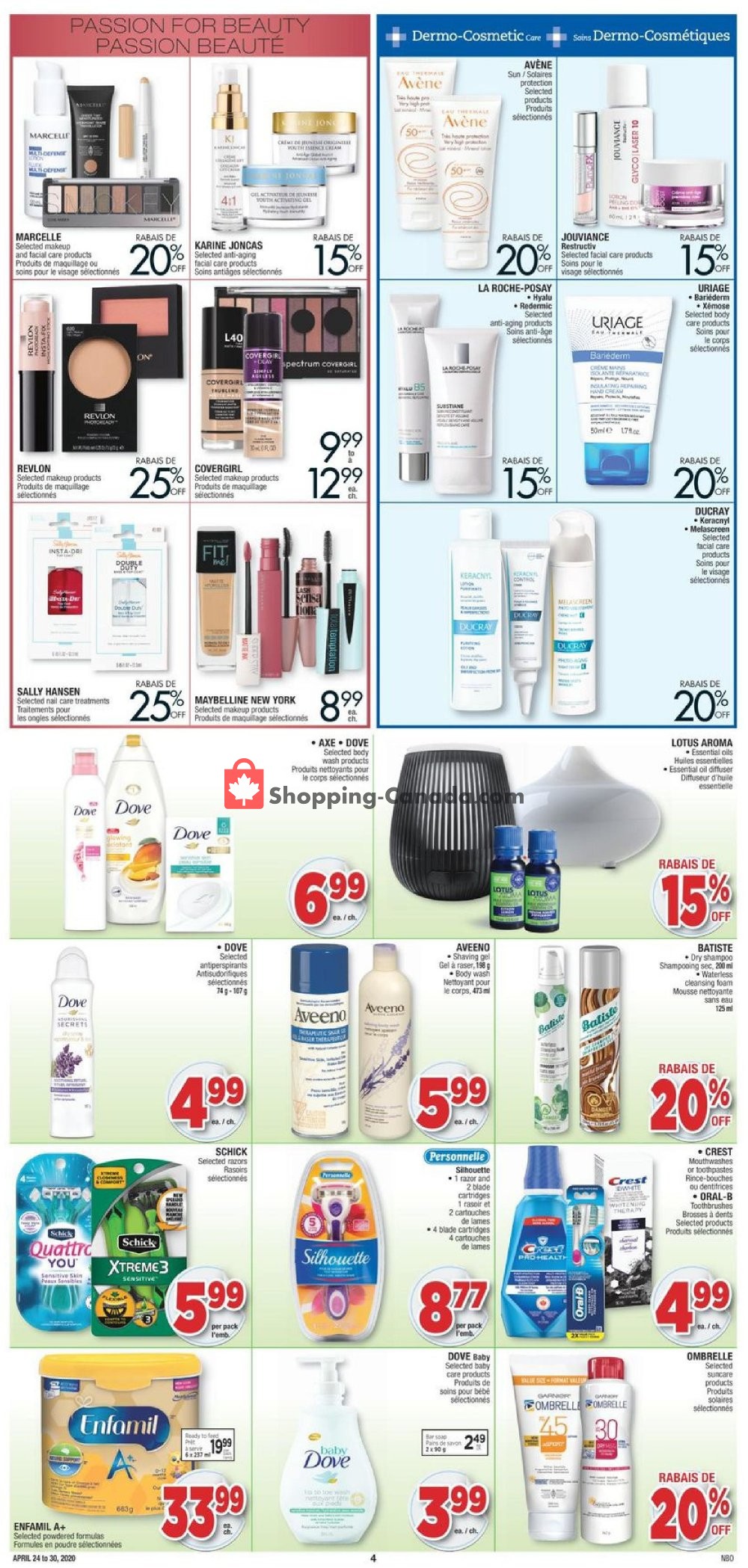 Jean Coutu Pharmacy flyer from Friday April 24, 2020 to Thursday April 30, 2020 - page 4