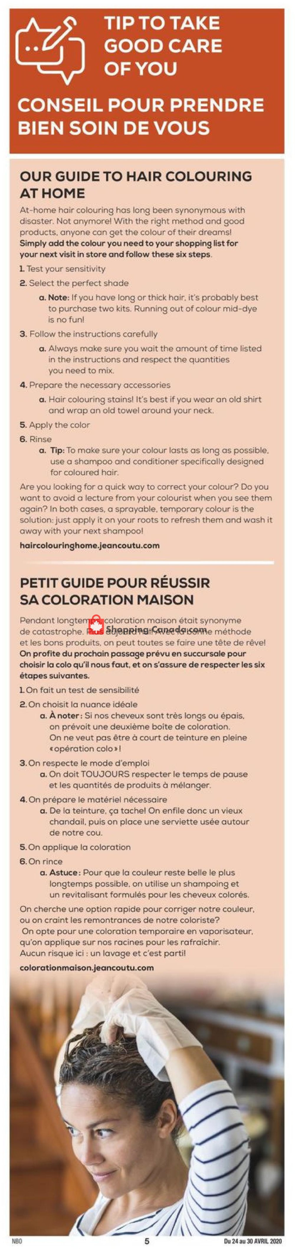 Jean Coutu Pharmacy flyer from Friday April 24, 2020 to Thursday April 30, 2020 - page 5