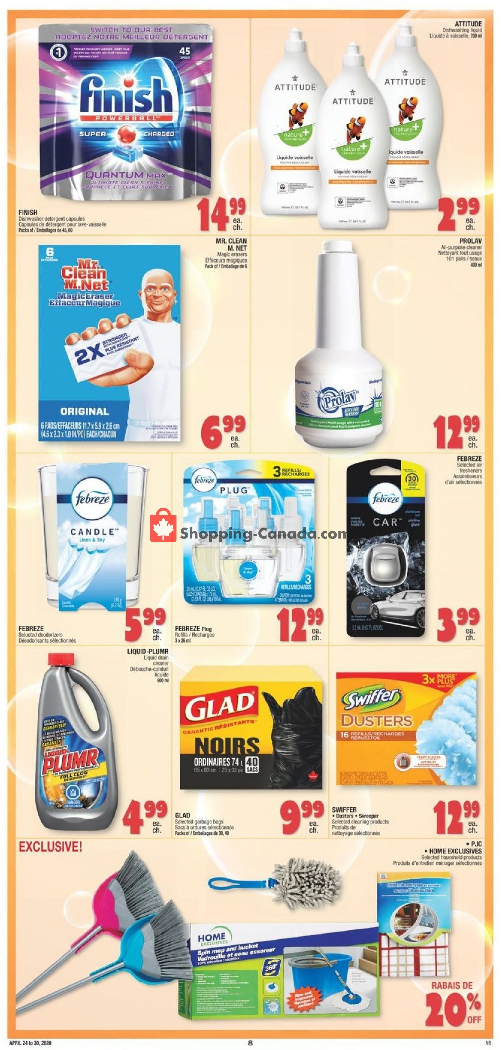 Jean Coutu Pharmacy flyer from Friday April 24, 2020 to Thursday April 30, 2020 - page 8