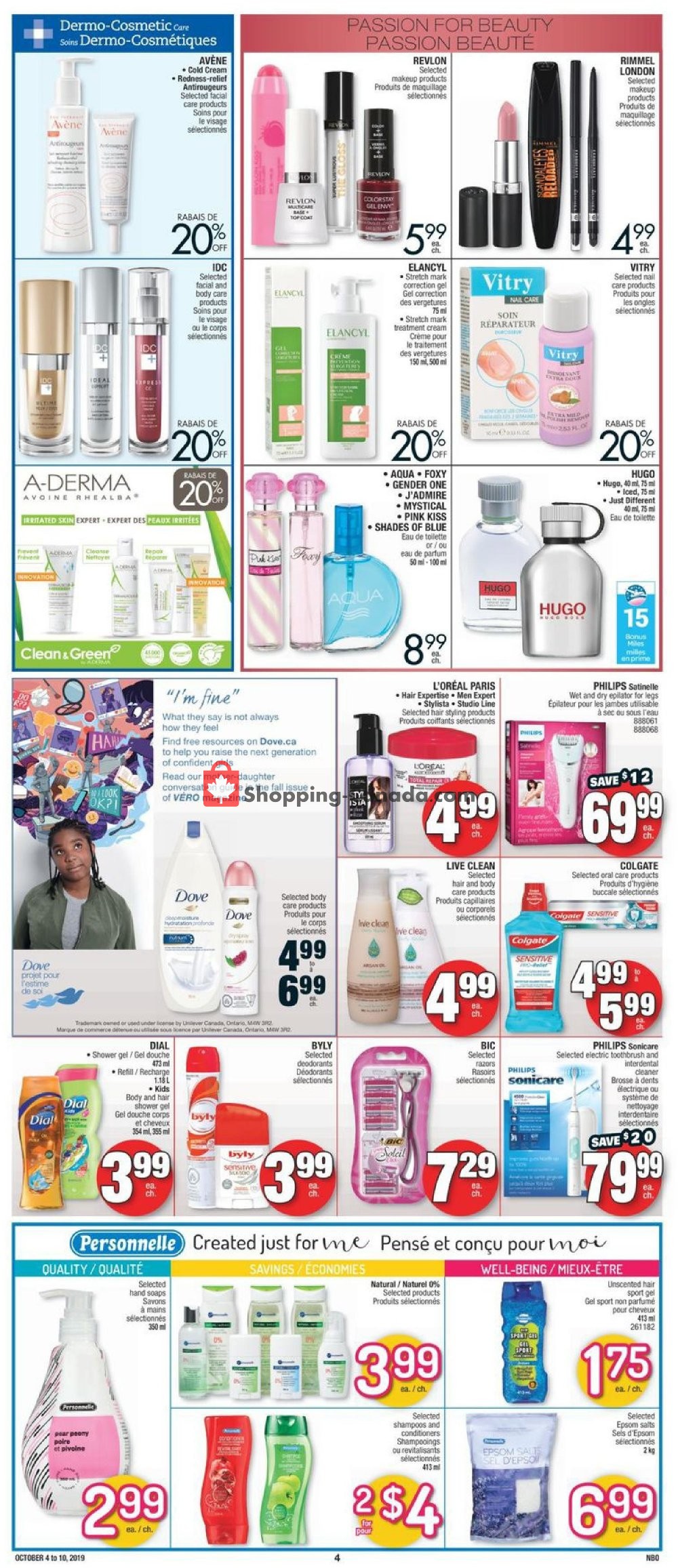 Jean Coutu Pharmacy flyer from Friday October 4, 2019 to Thursday October 10, 2019 - page 3